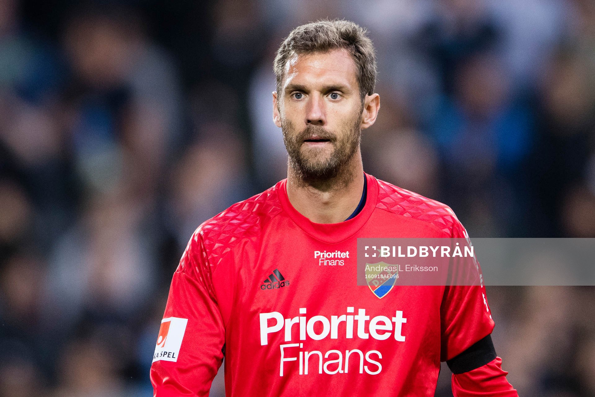 Djurgårdens målvakt Andreas Isaksson