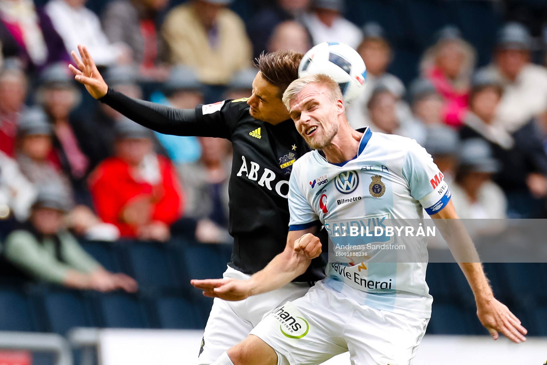 s Amin Affane och Gefles Robin Nilsson