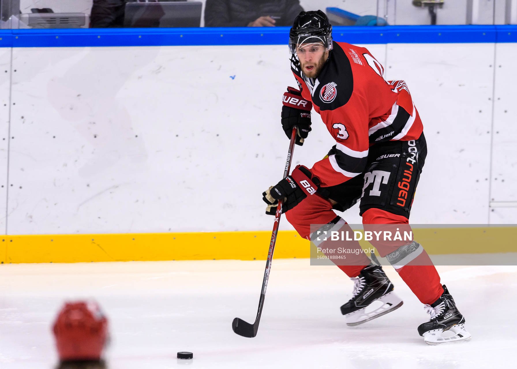 Piteås Sebastian Harila med pucken