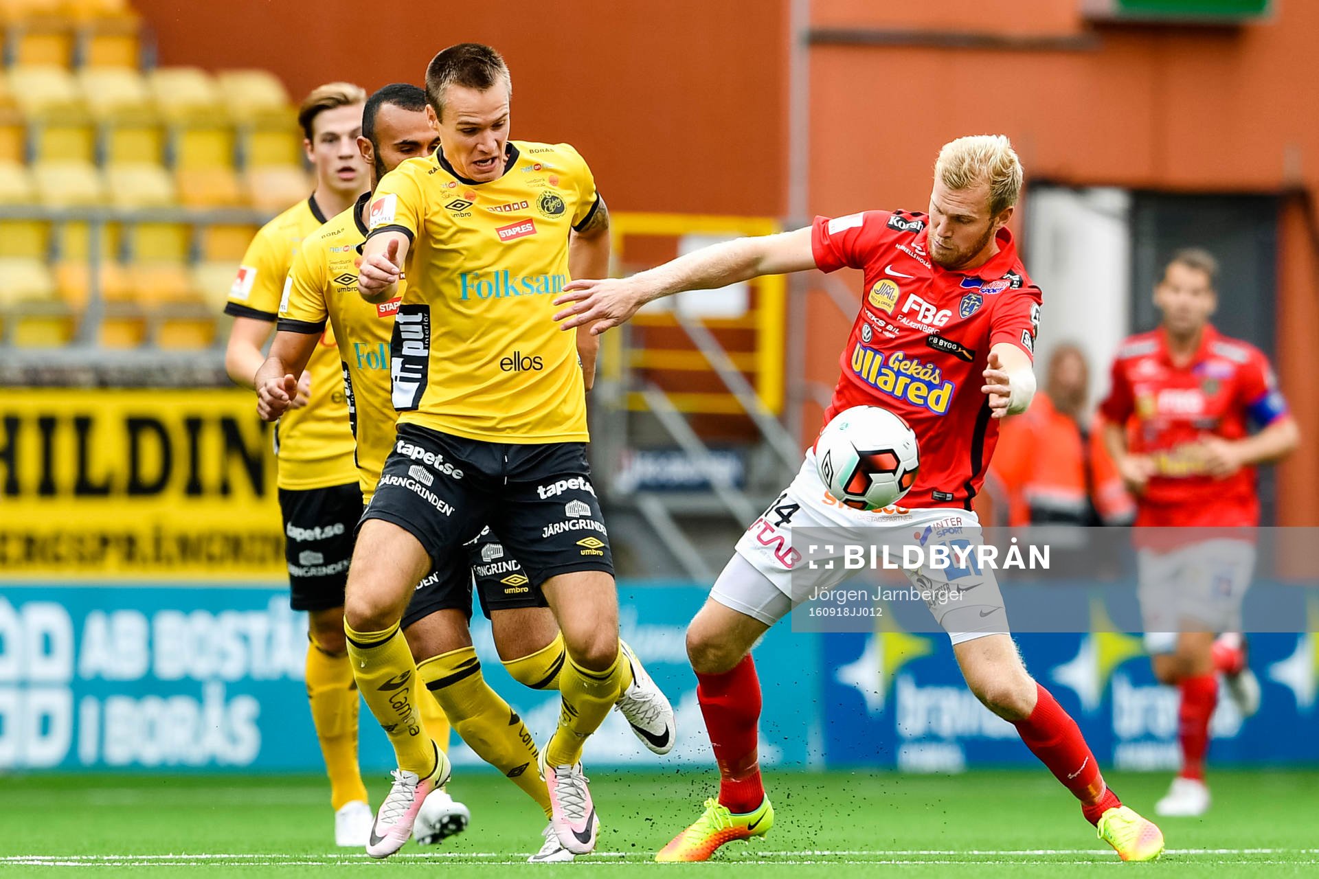 Elfsborgs Viktor Prodell och Falkenbergs Per Karlsson