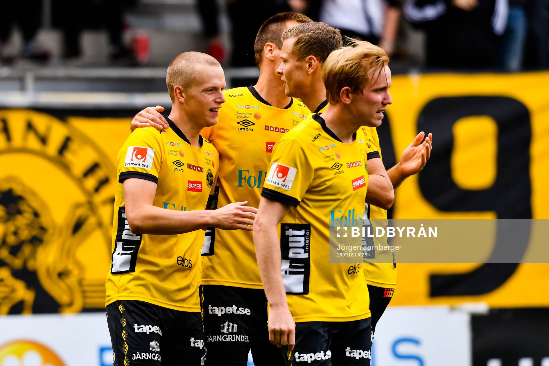 Elfsborgs Daniel Gustavsson jublar