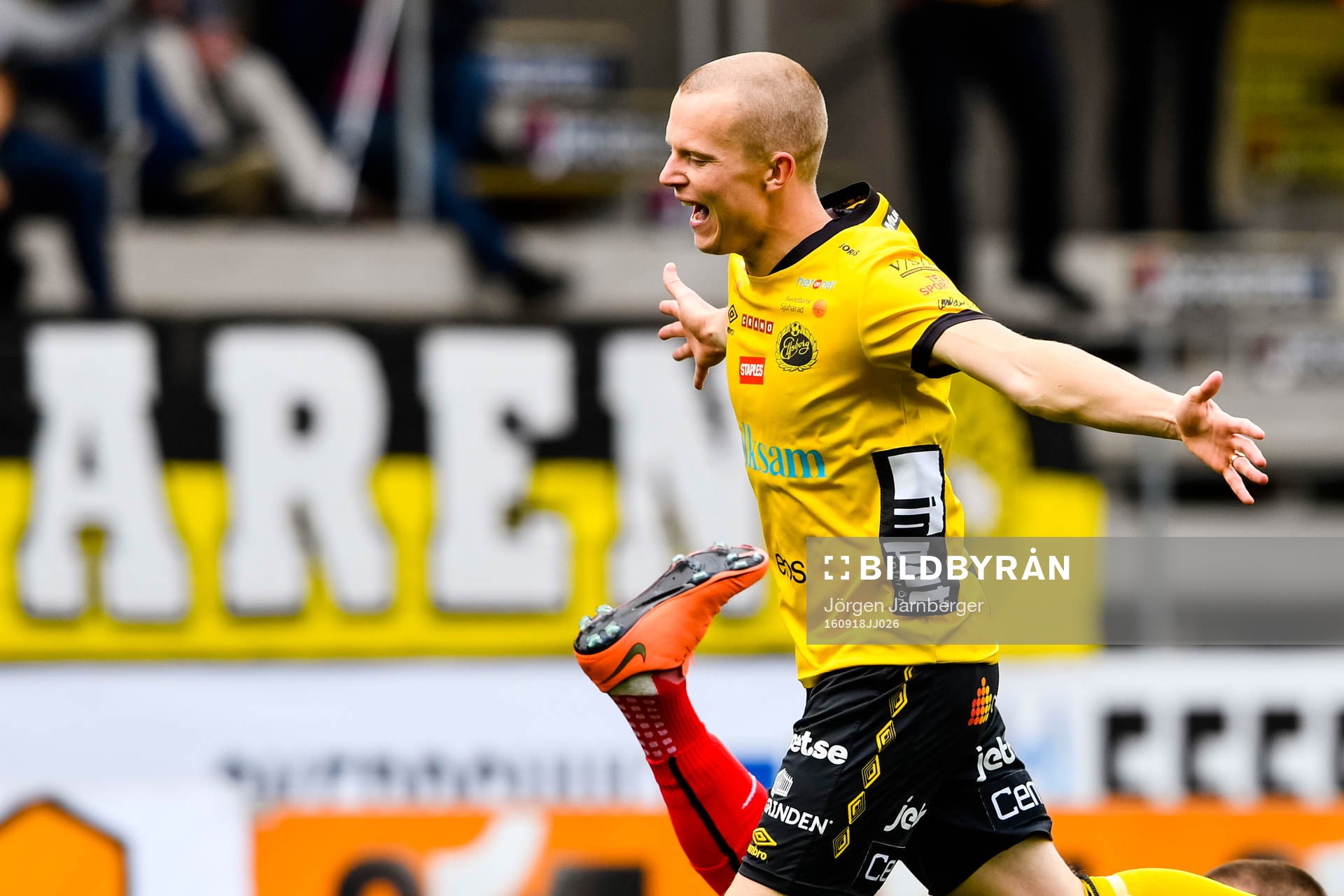 Elfsborgs Daniel Gustavsson jublar