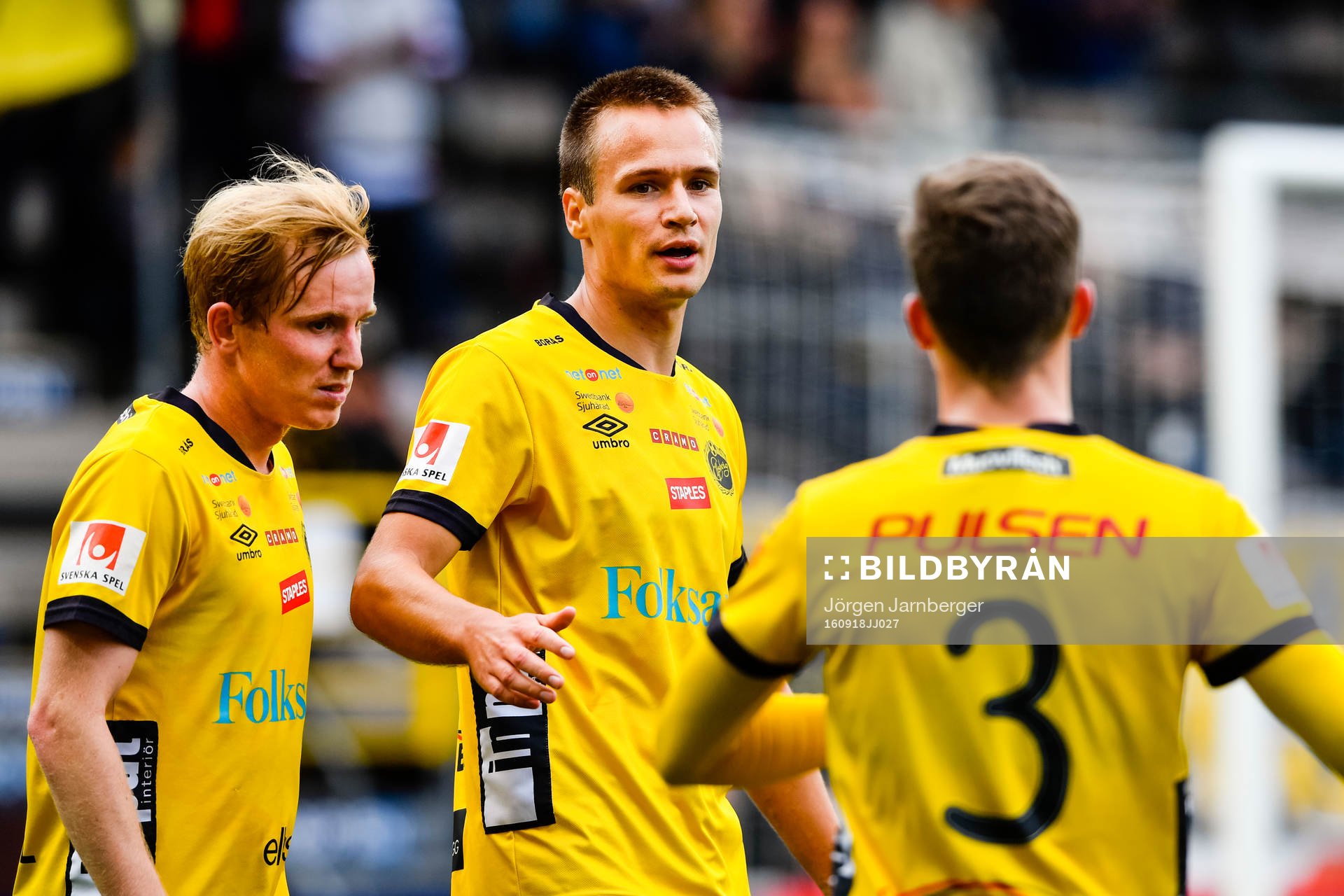 Elfsborgs Viktor Prodell och Simon Lundevall  jublar