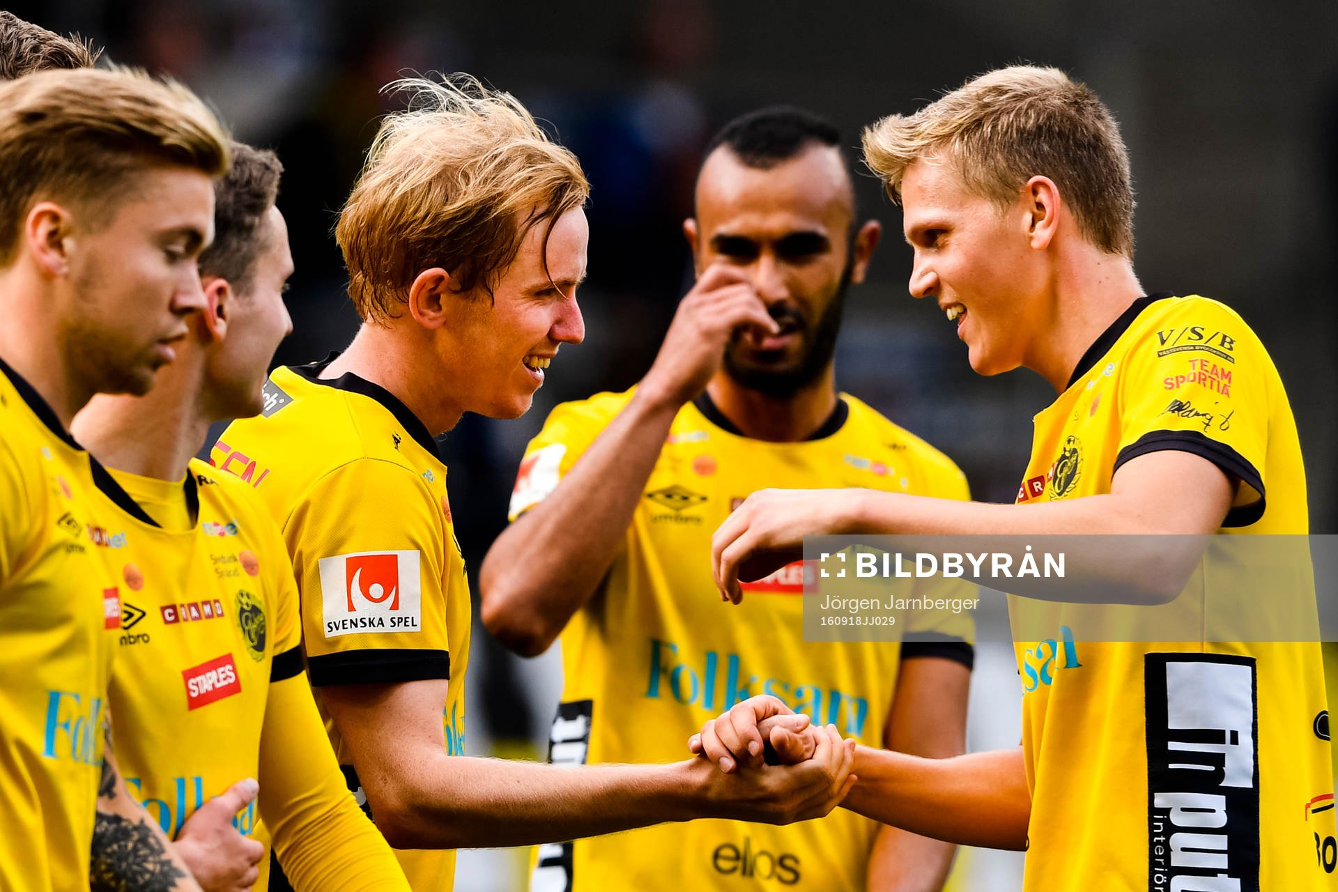 Elfsborgs Simon Lundevall jublar