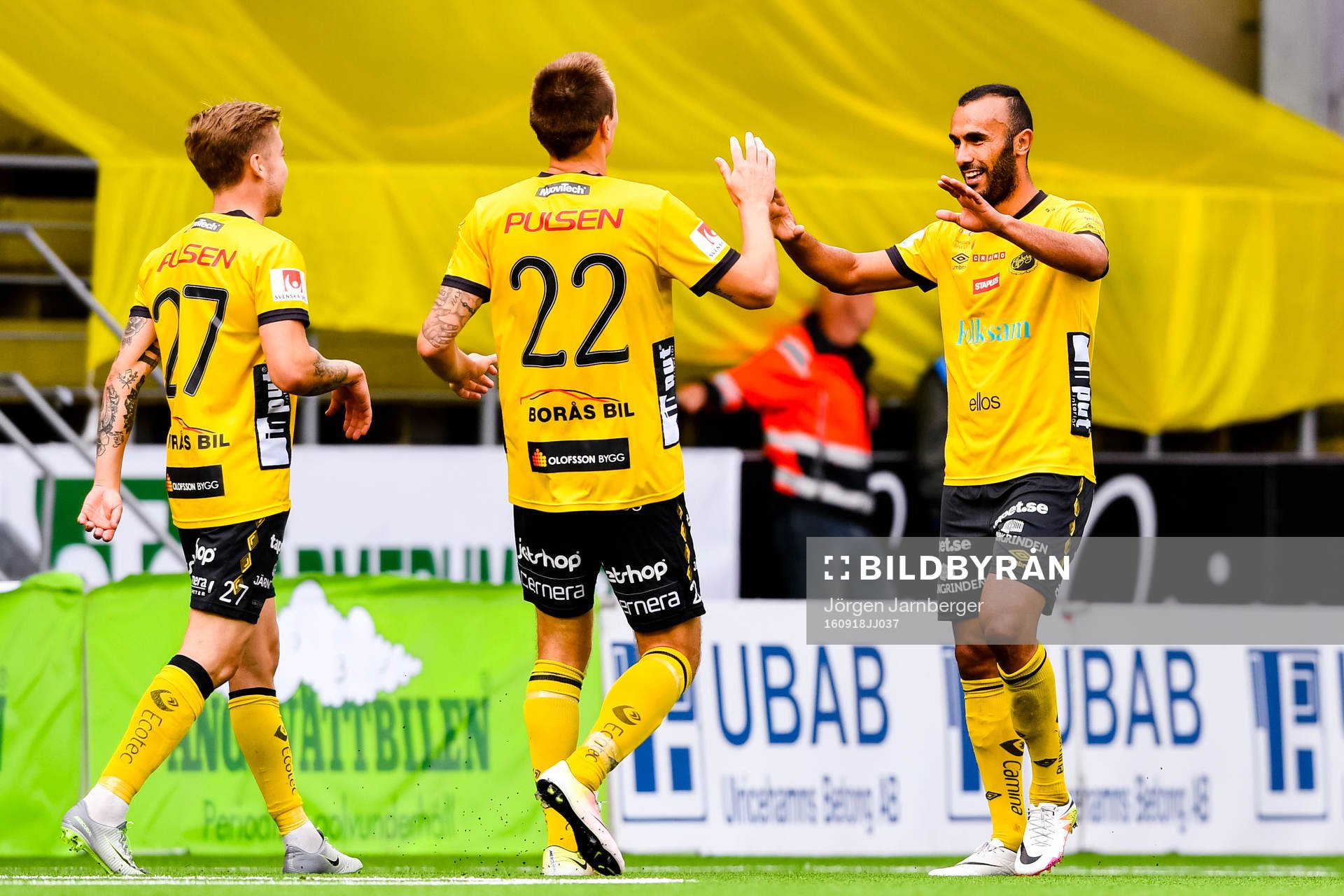 Elfsborgs Issam Jebali jublar