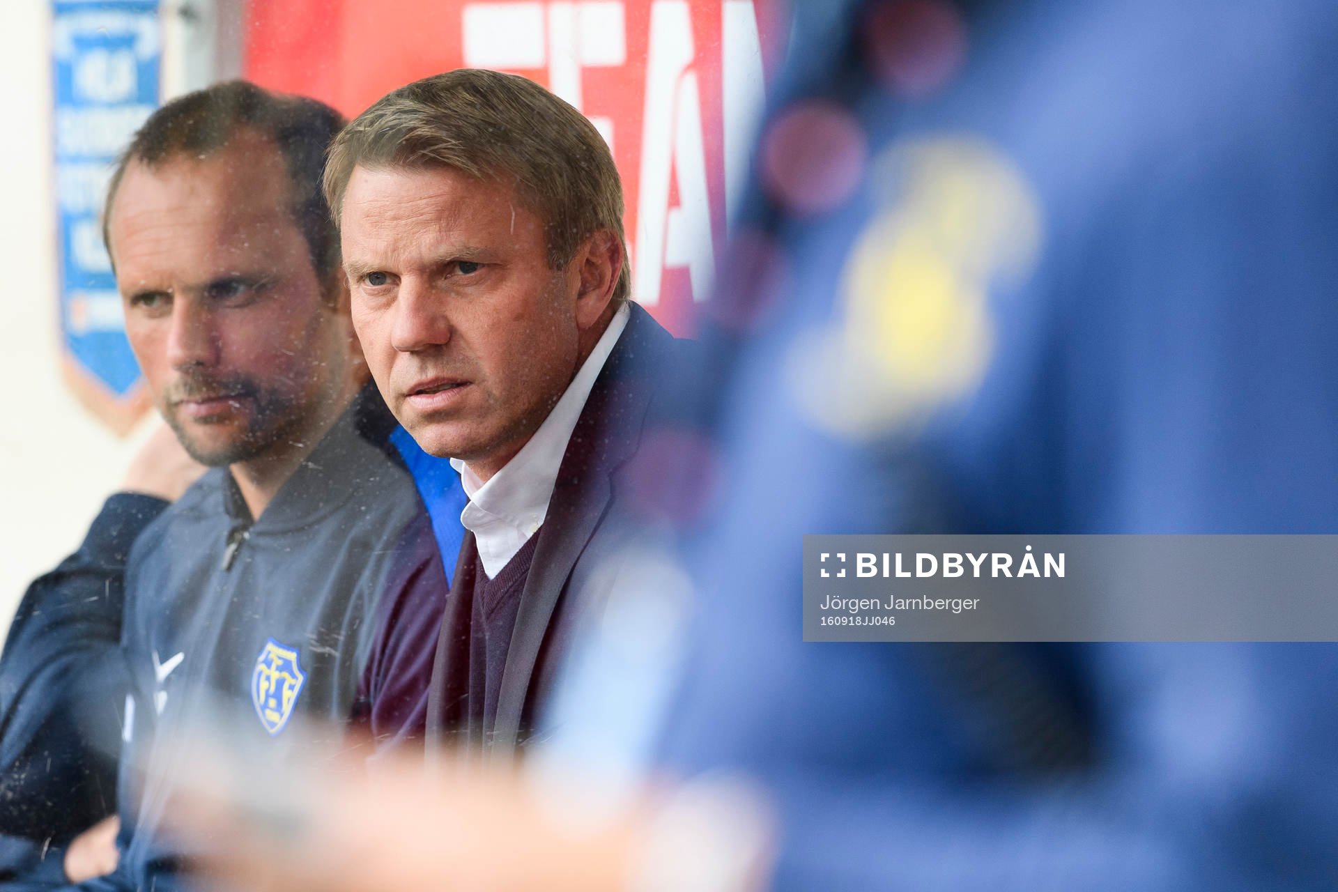 Falkenbergs tränare Hans Eklund