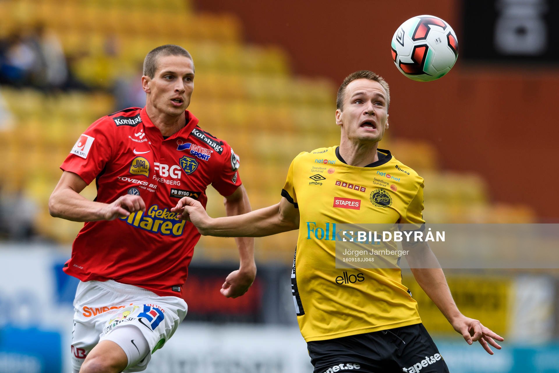 uElfsborgs Viktor Prodell och Falkenbergs Thomas