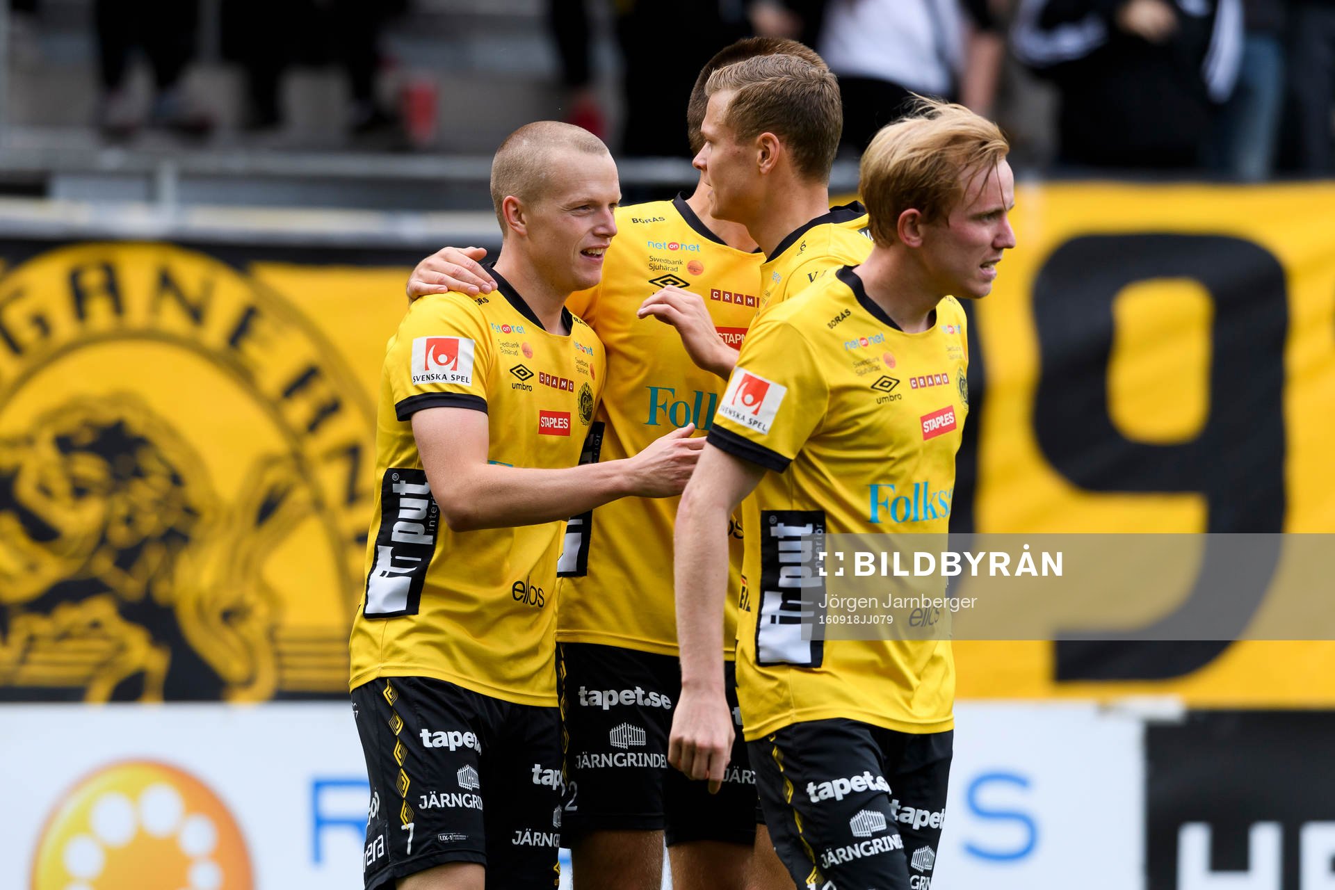Elfsborgs Daniel Gustavsson jublar