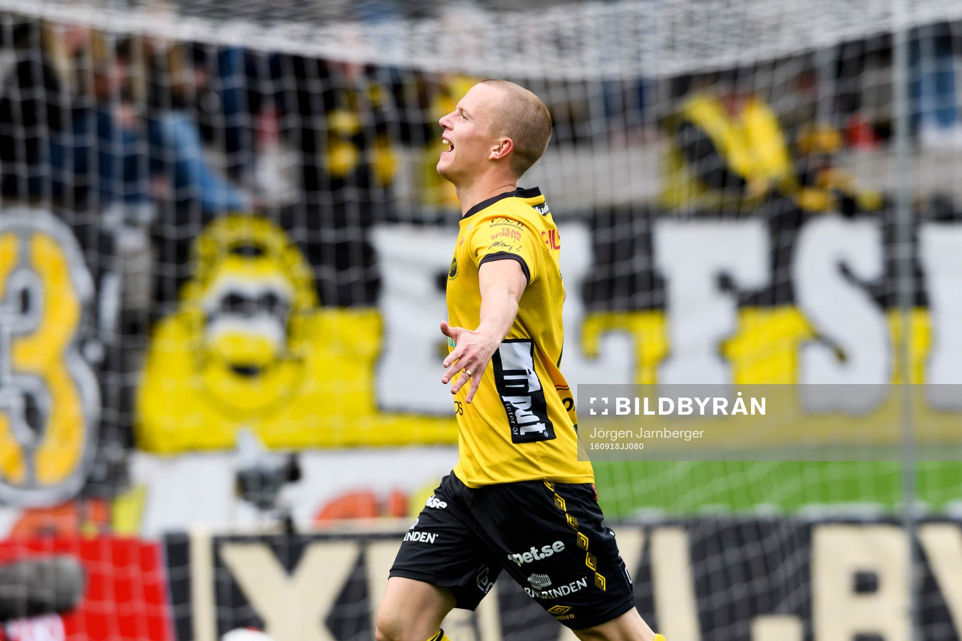 Elfsborgs Daniel Gustavsson jublar