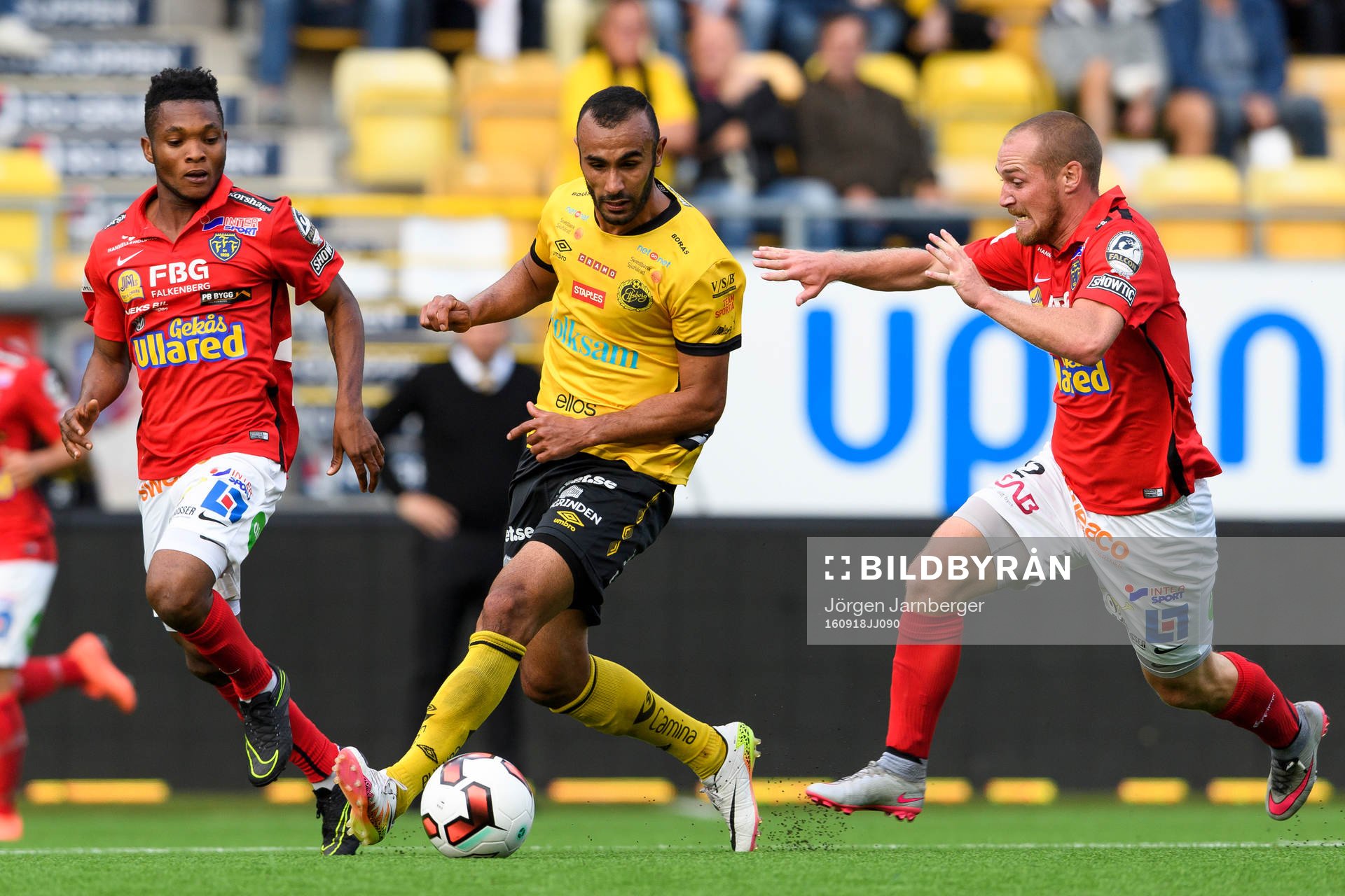 Elfsborgs Issam Jebali och Falkenbergs Christoffer Carlsson