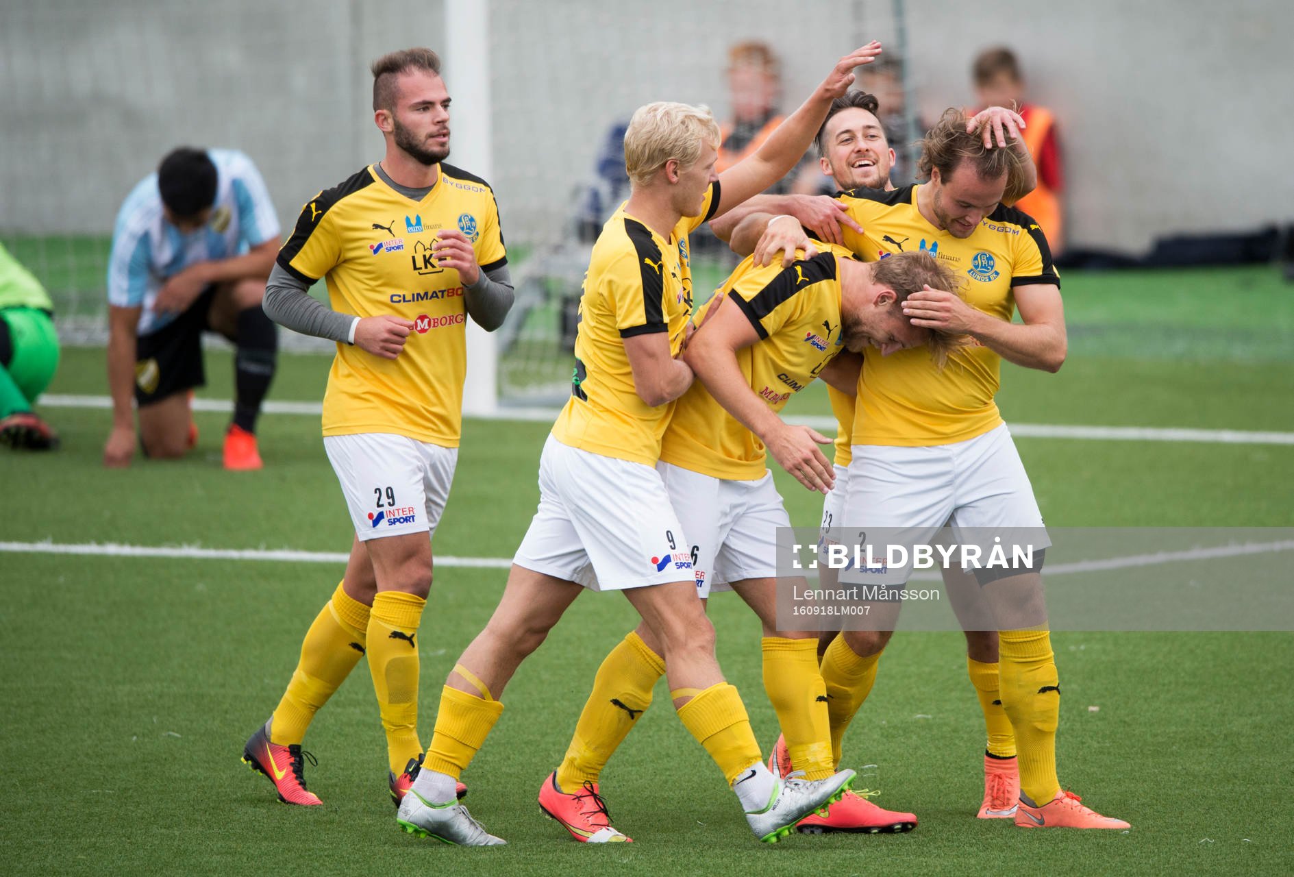 i fotbollsmatchen i division 2 mellan Lunds BK och IFK
