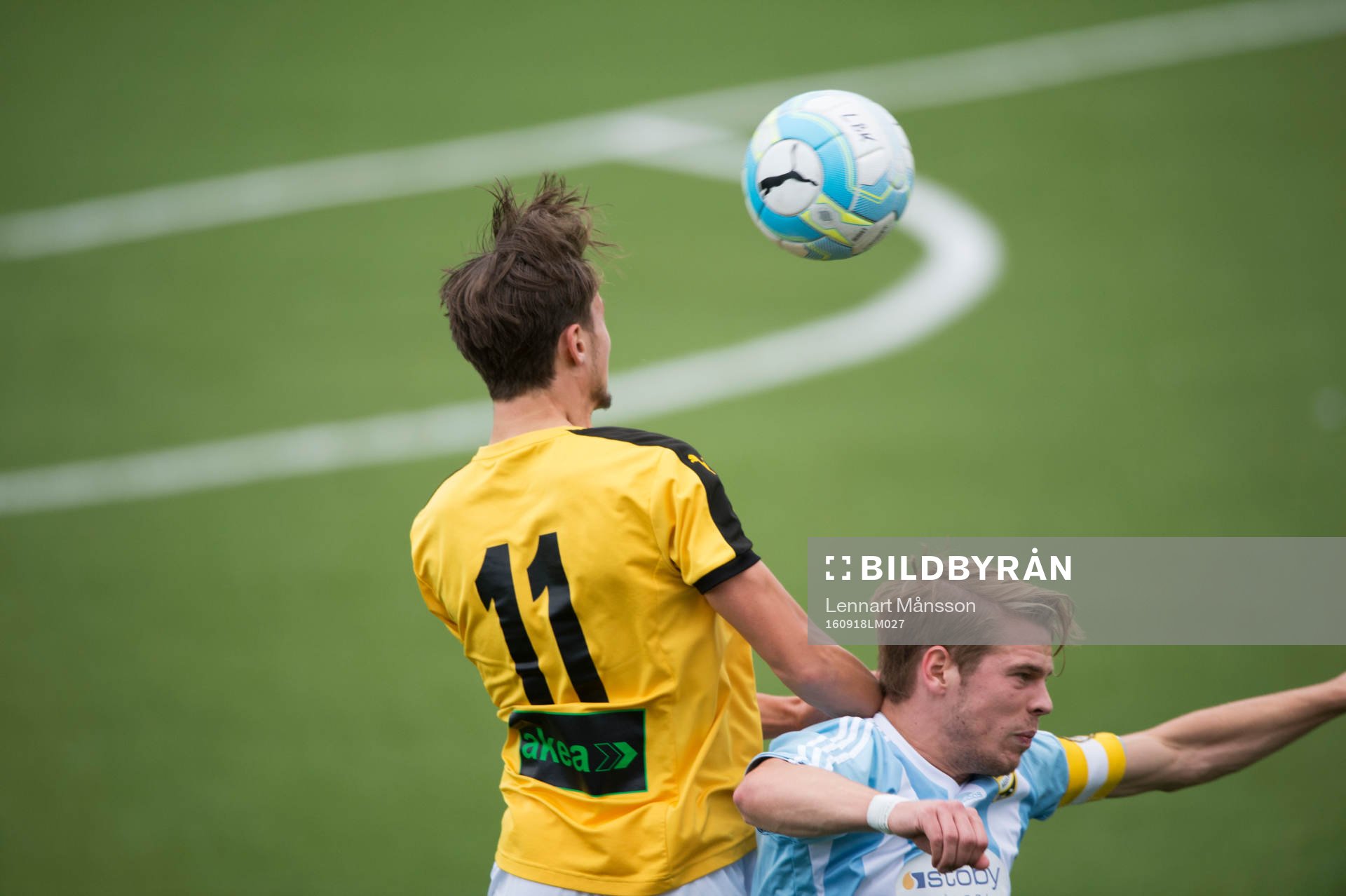 IFK Hässleholms Filip Ranmo i fotbollsmatchen i division 2