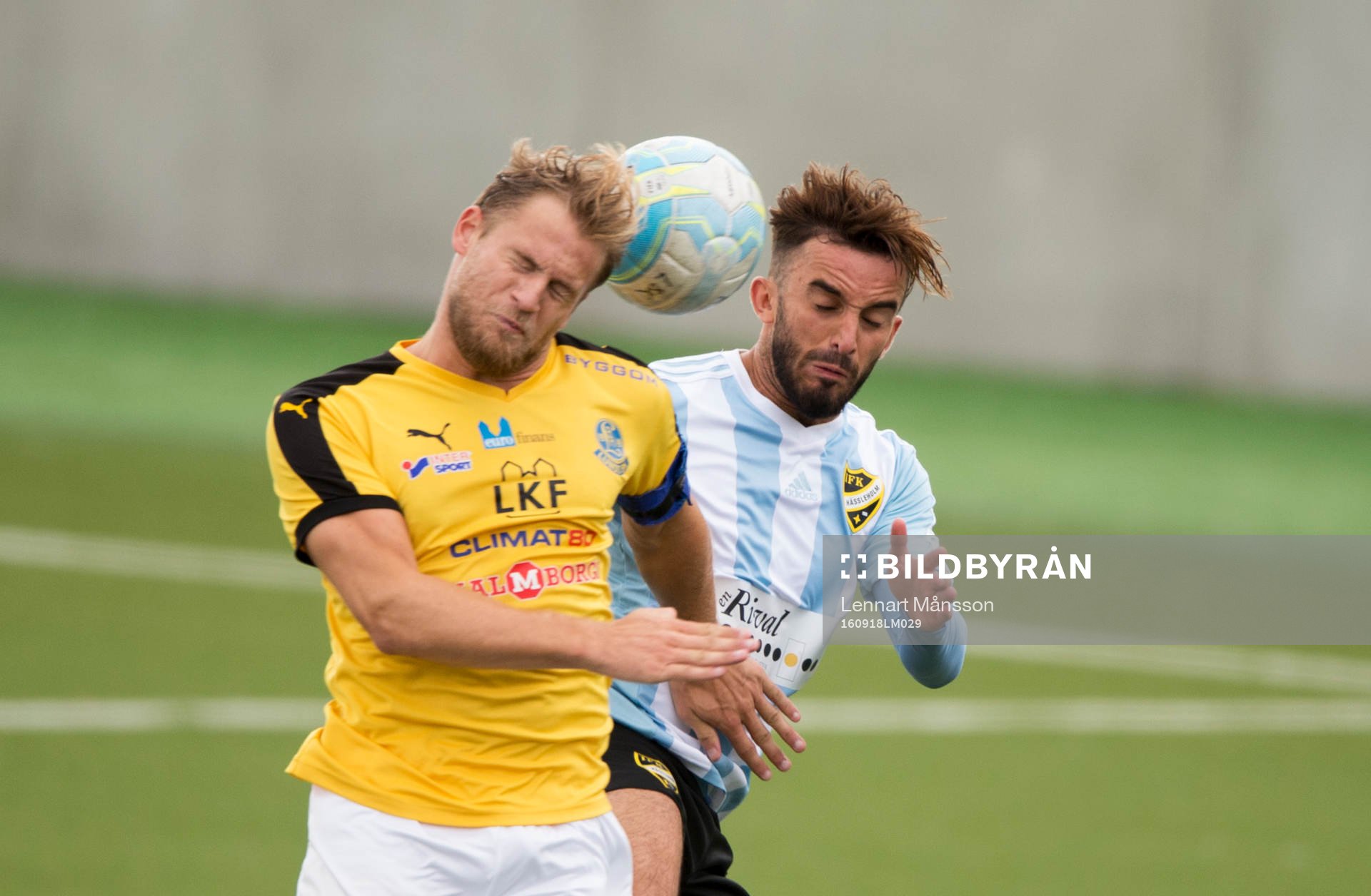 IFK Hässleholms Florent Stagova i fotbollsmatchen i
