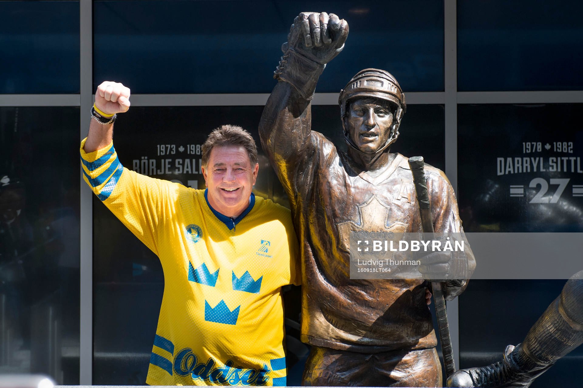 En svensk supporter
