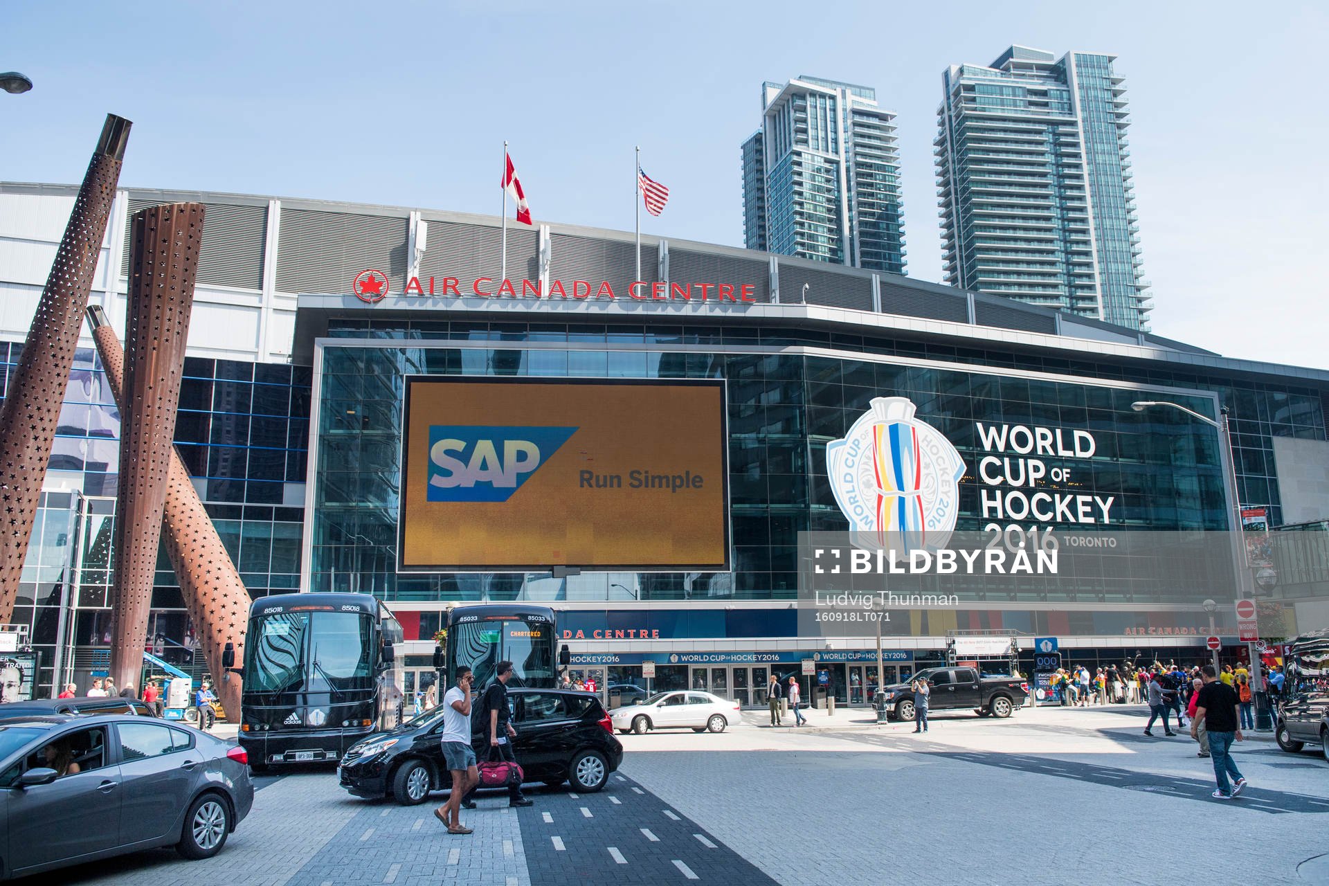 Exteriör över Air Canada Center