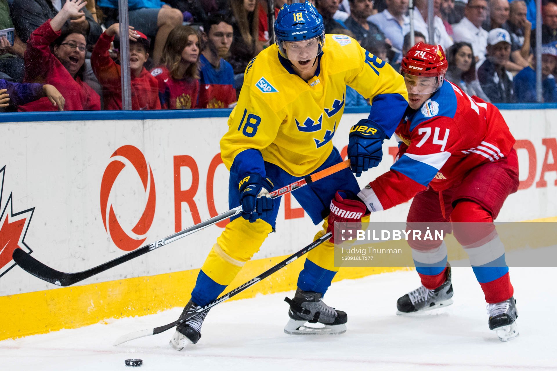 Sveriges Jakob Silfverberg och Rysslands Alexei Emelin