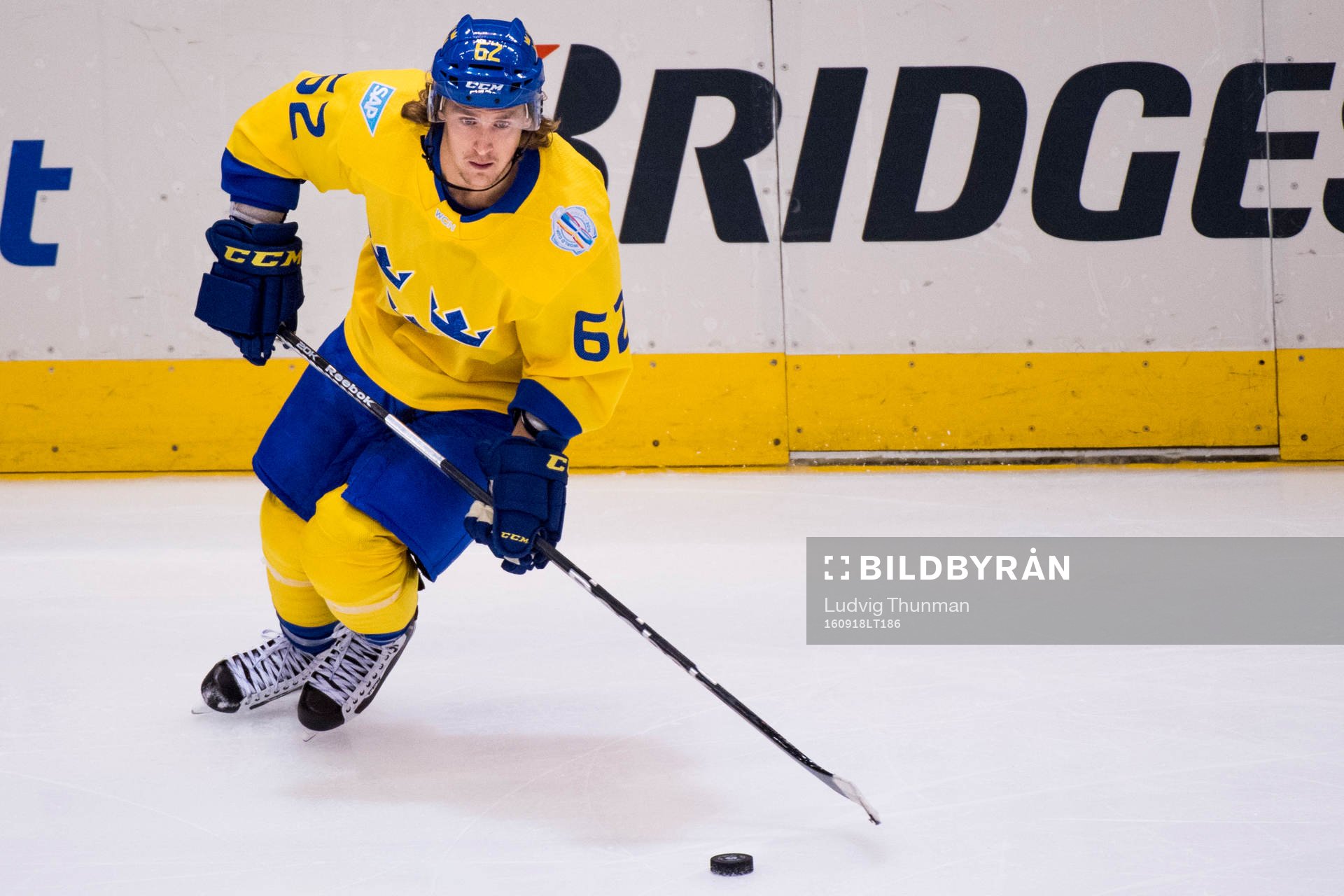 Sveriges Carl Hagelin