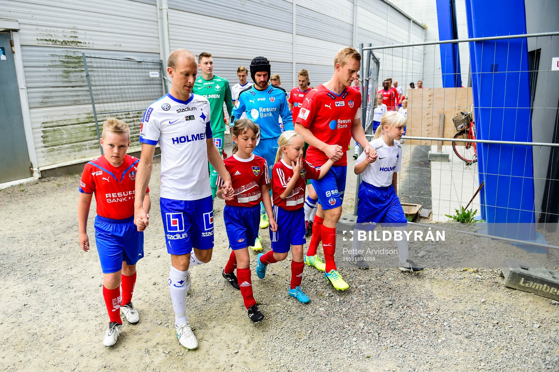 Norrköpings Andreas Johansson och Helsingborgs Peter