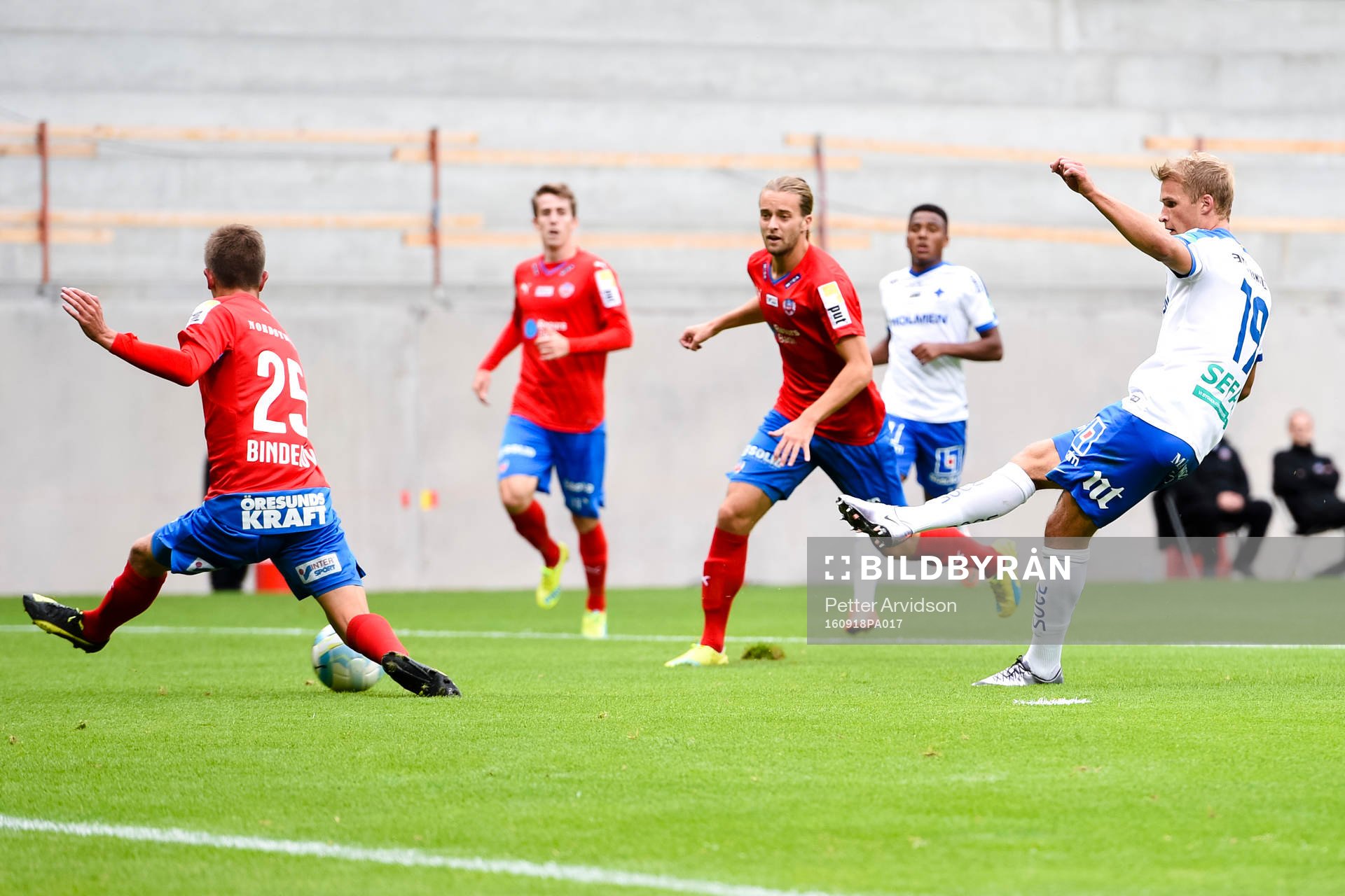 Norrköpings Sebastian Andersson gör 0-1