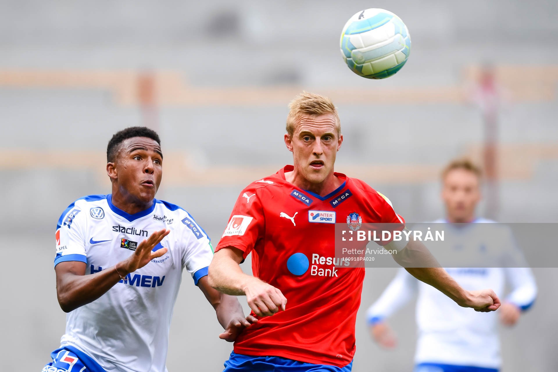 Norrköpings Niclas Eliasson och Helsingborgs Peter Larsson