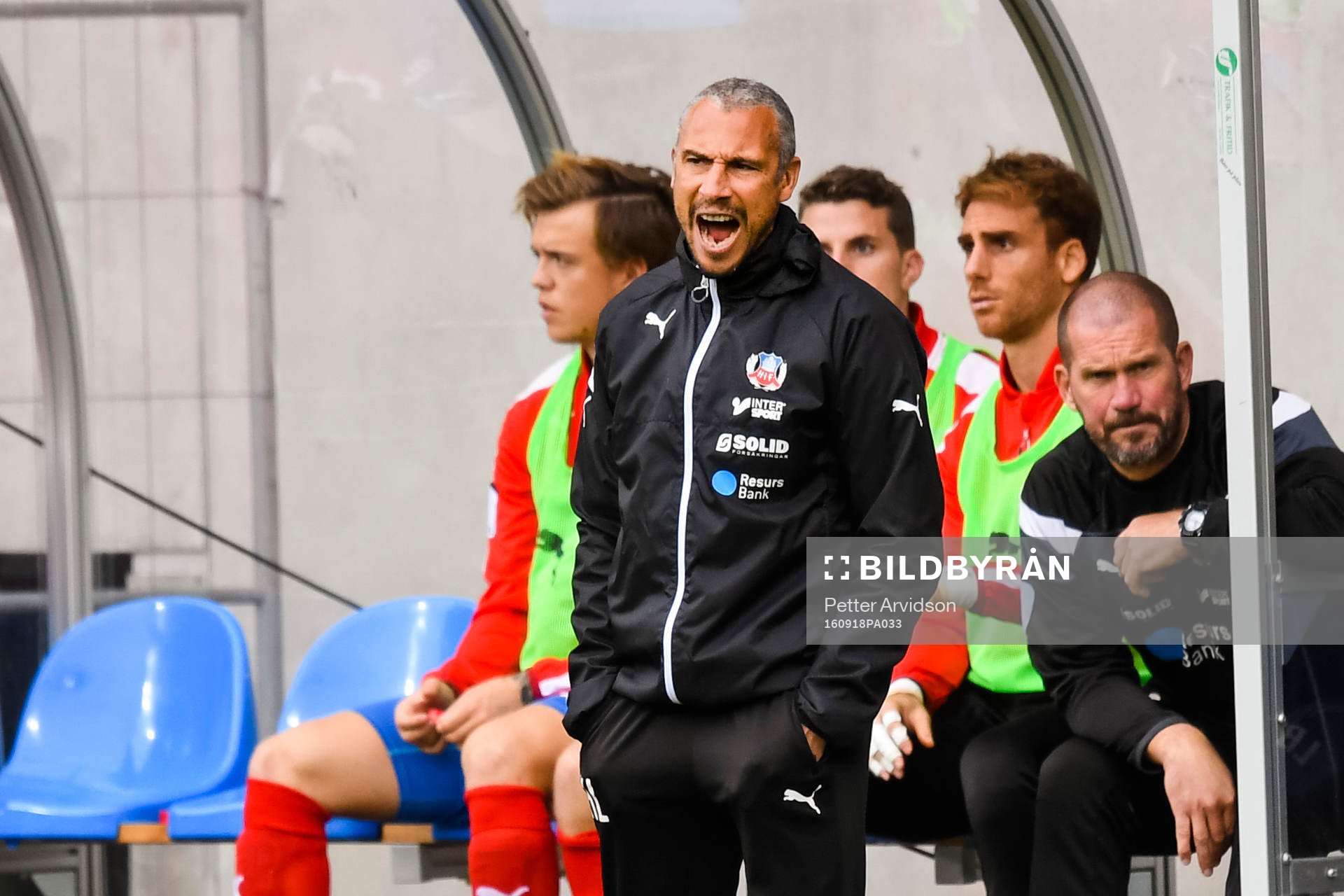 Helsingborgs manager Henrik Larsson