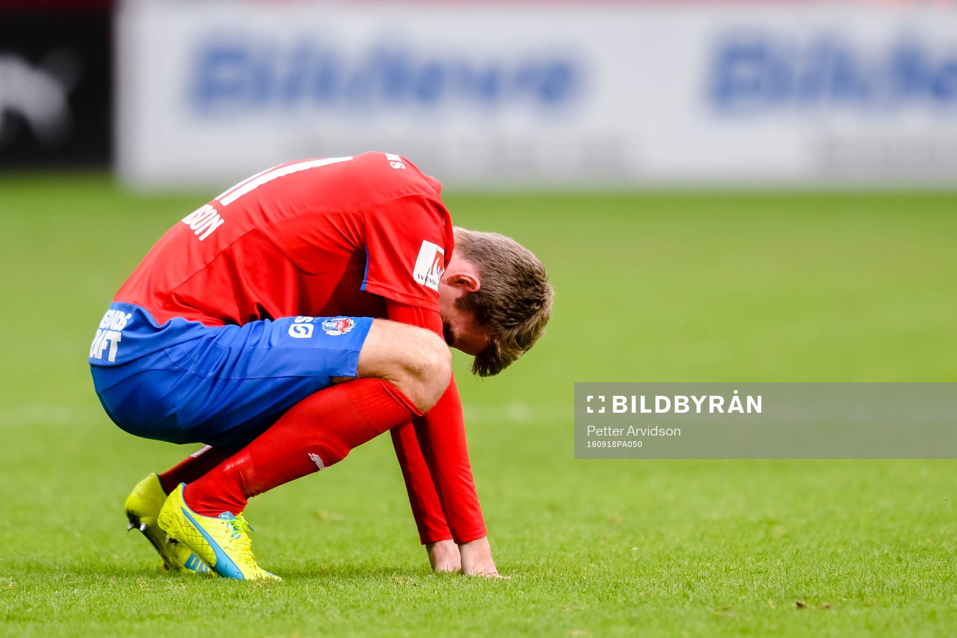Helsingborgs Adam Eriksson deppar