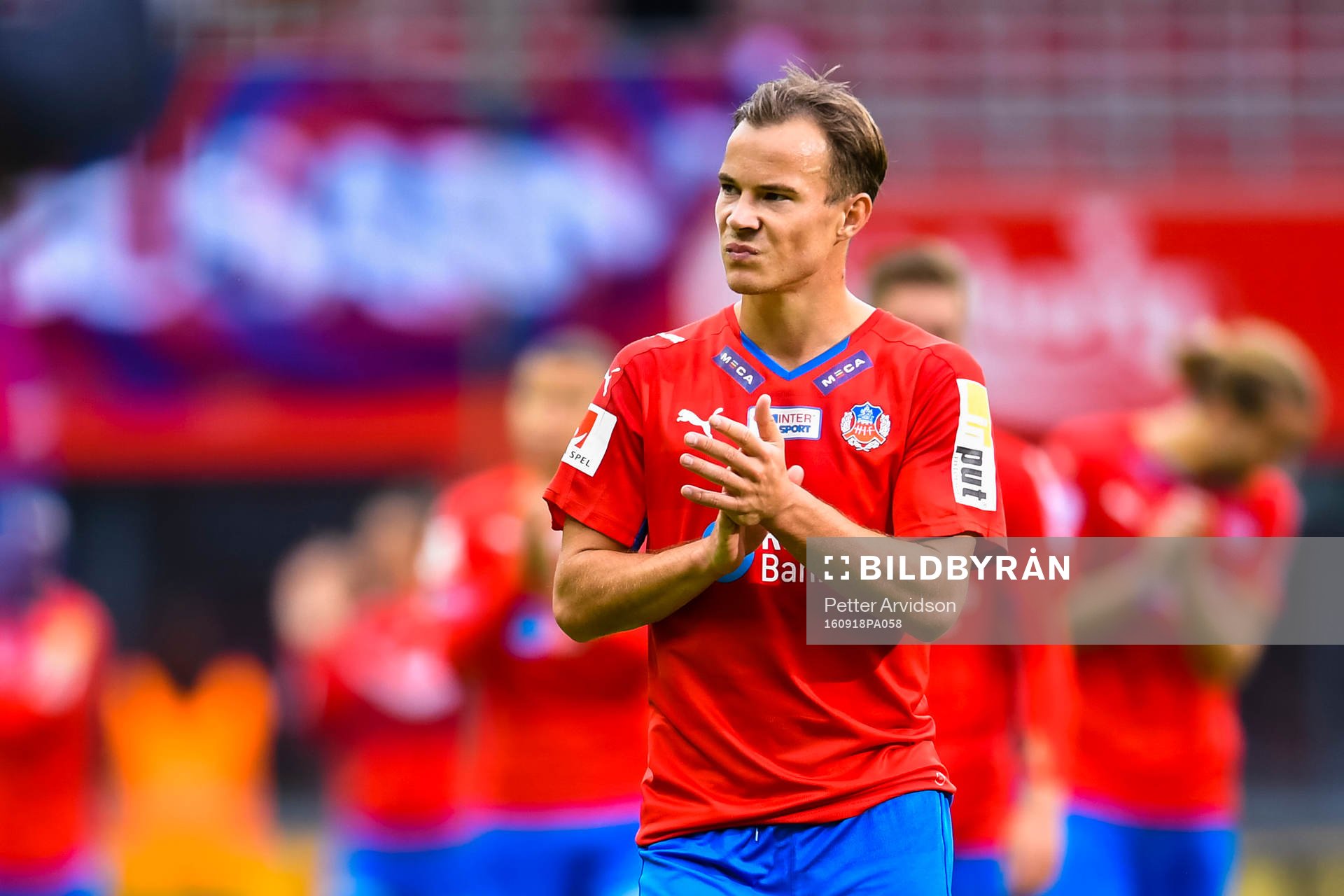 Helsingborgs Anton Wede deppar