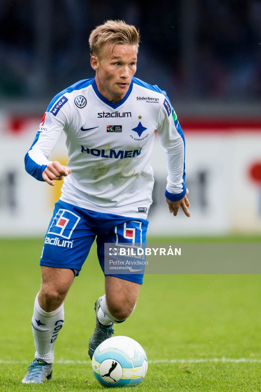 Norrköpings Nicklas Bärkroth