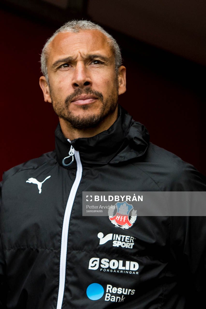 Helsingborgs manager Henrik Larsson