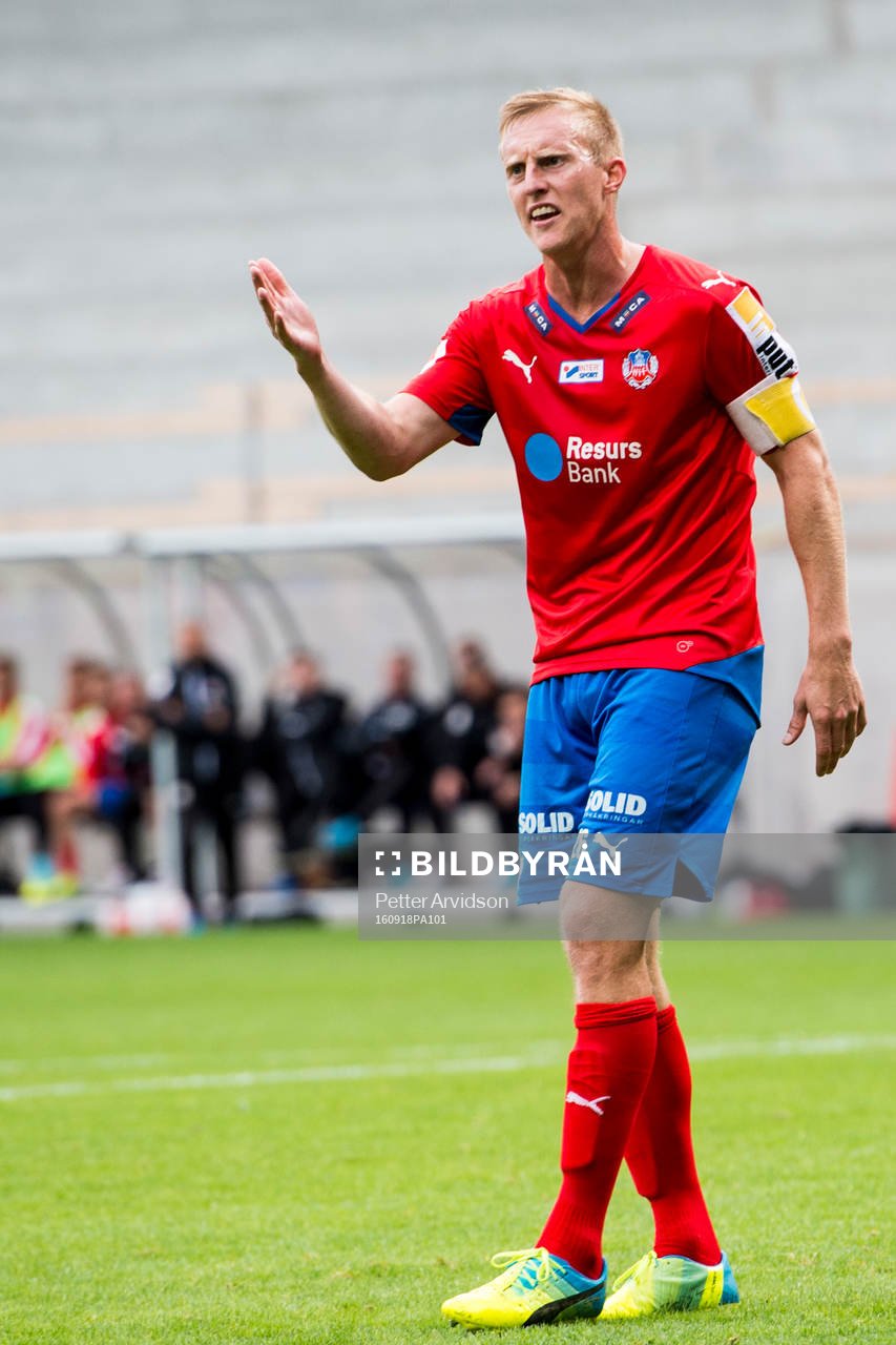 Helsingborgs Peter Larsson deppar