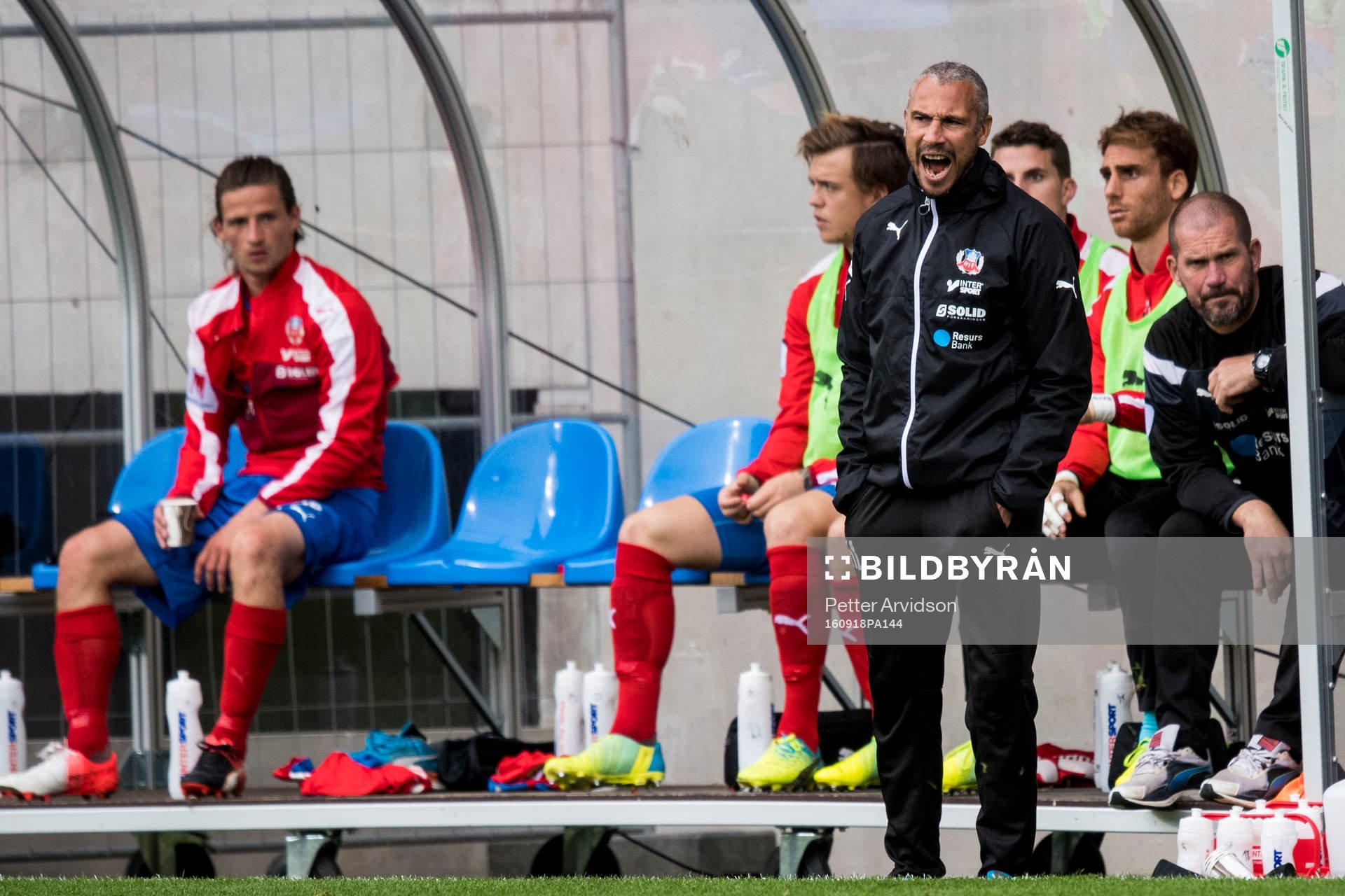 Helsingborgs manager Henrik Larsson