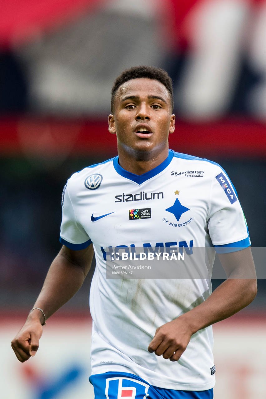 under fotbollsmatchen i Allsvenskan mellan Helsingborg och