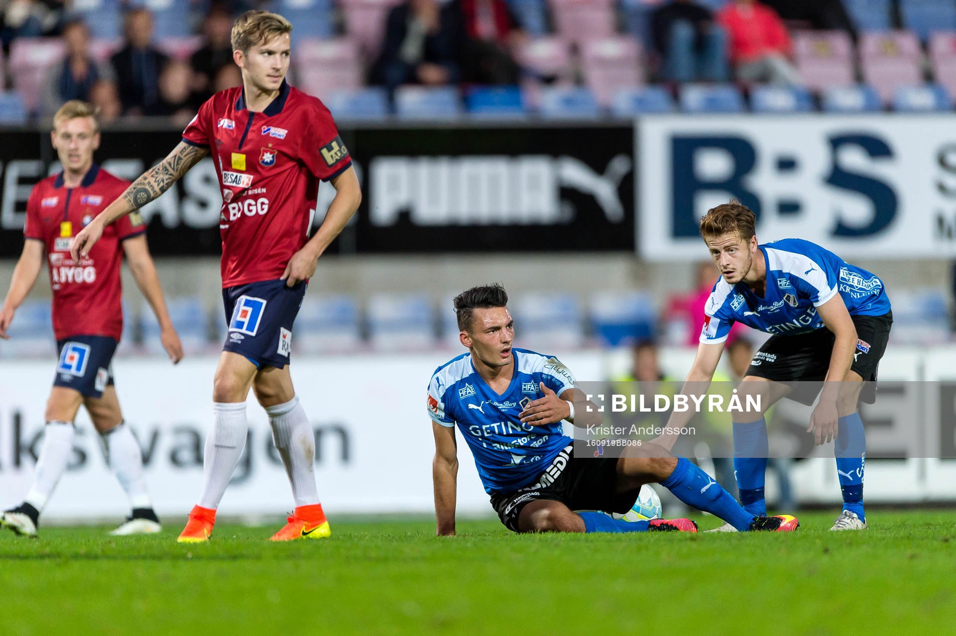 Halmstads Sead Haksabanovic är missnöjd