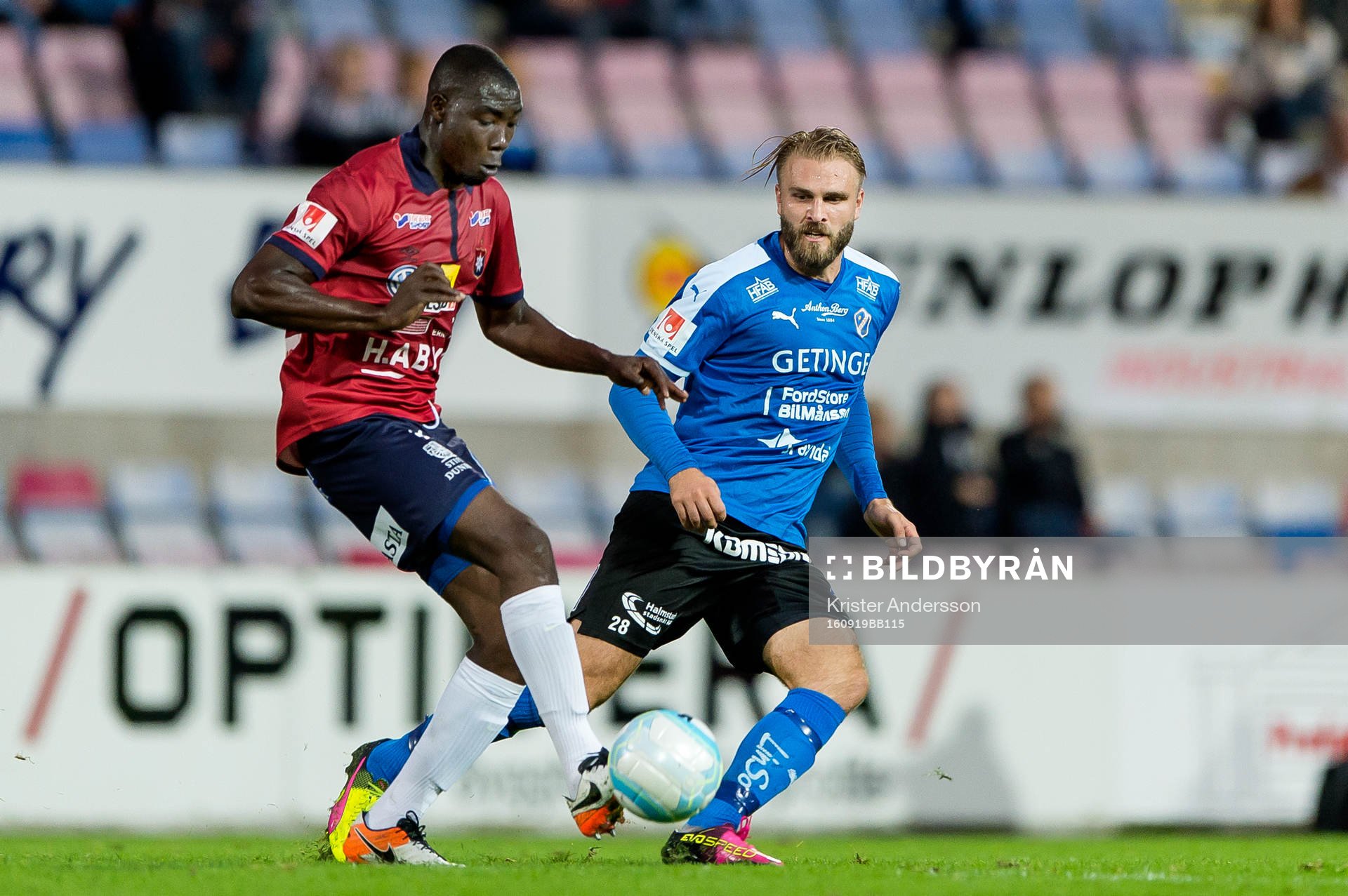 Örgrytes Alexis Yougouda Kada och Halmstads Jesper