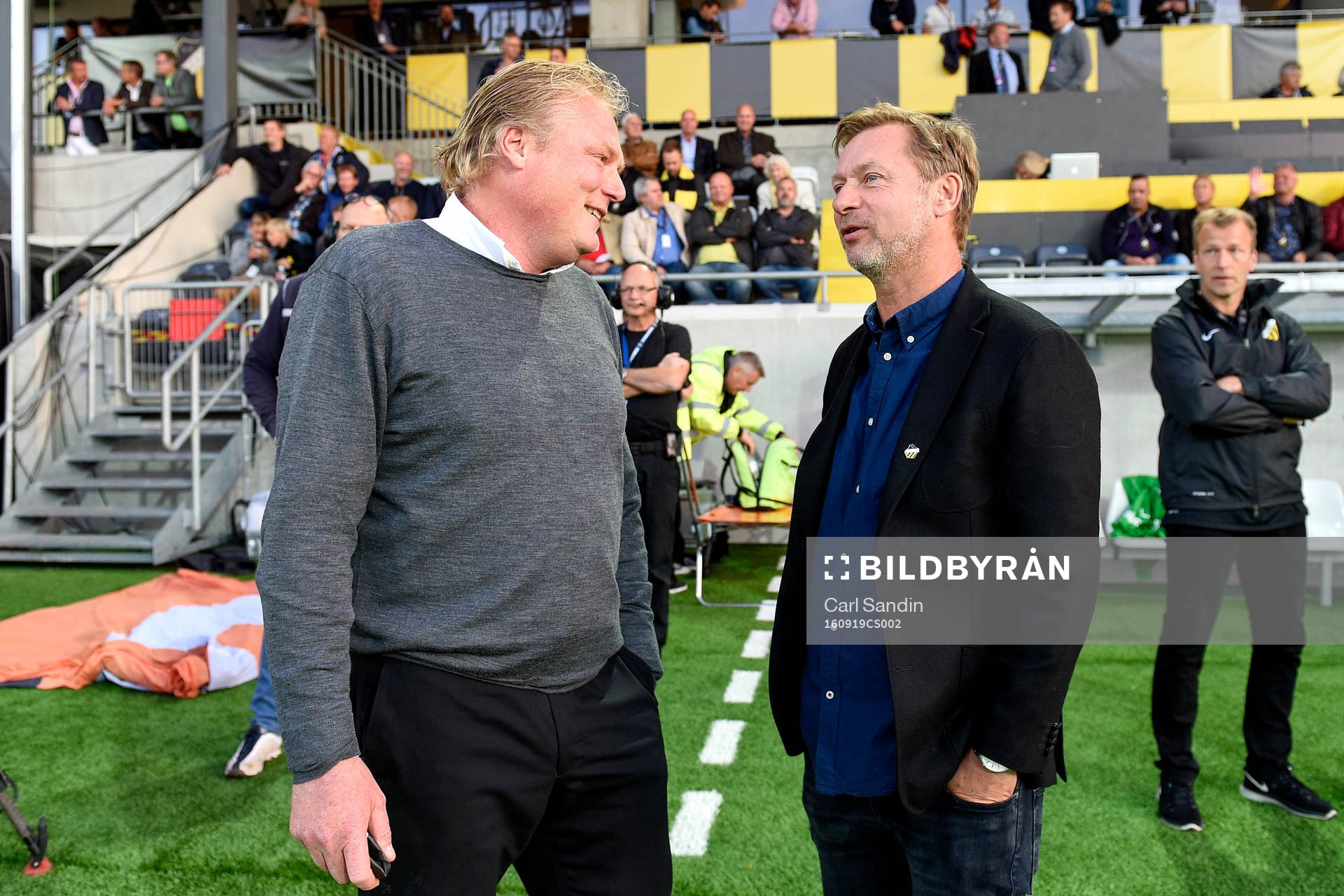 IFK Göteborgs tränare Jörgen Lennartsson och Häckens