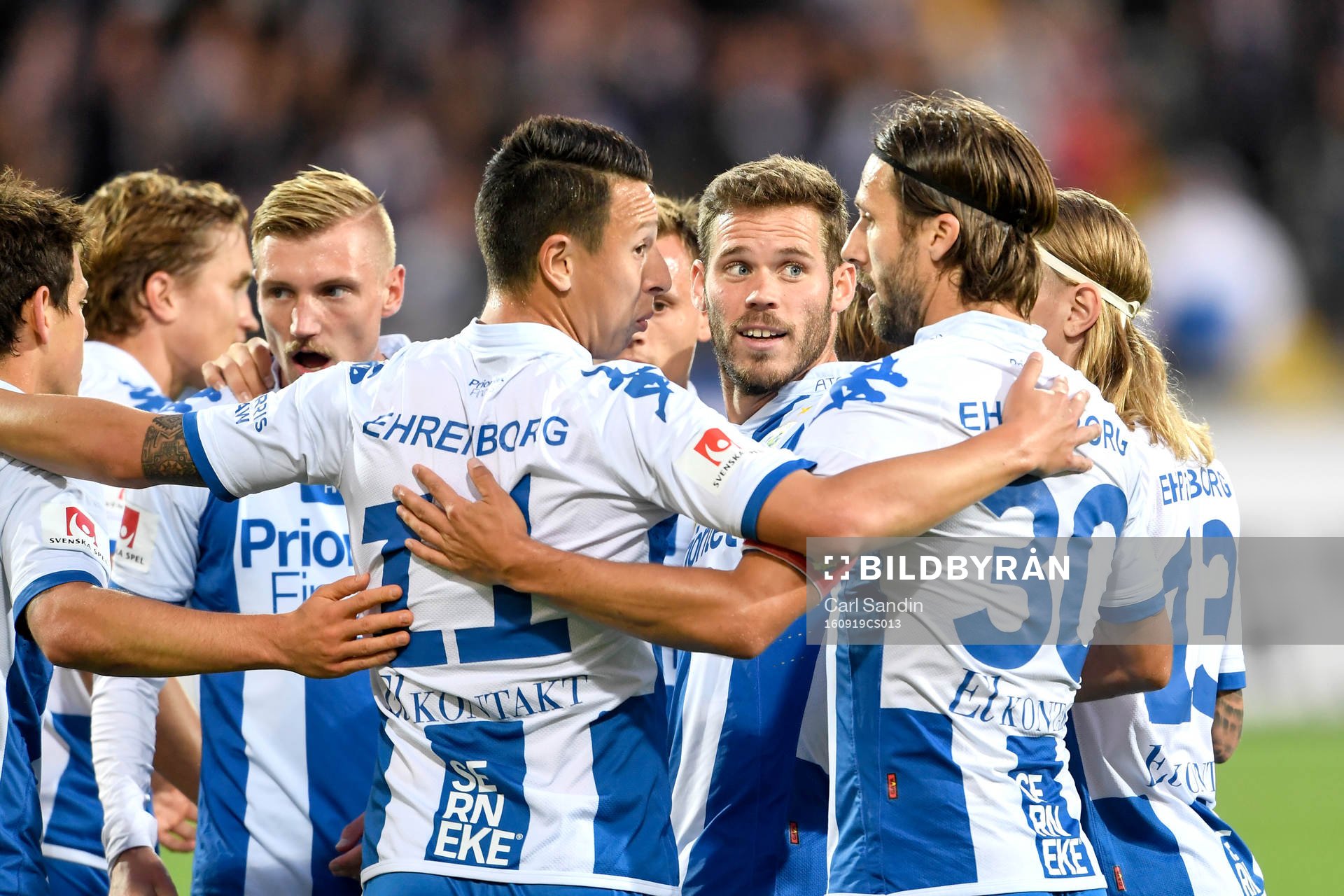 IFK Göteborgs Emil Salomonsson jublar