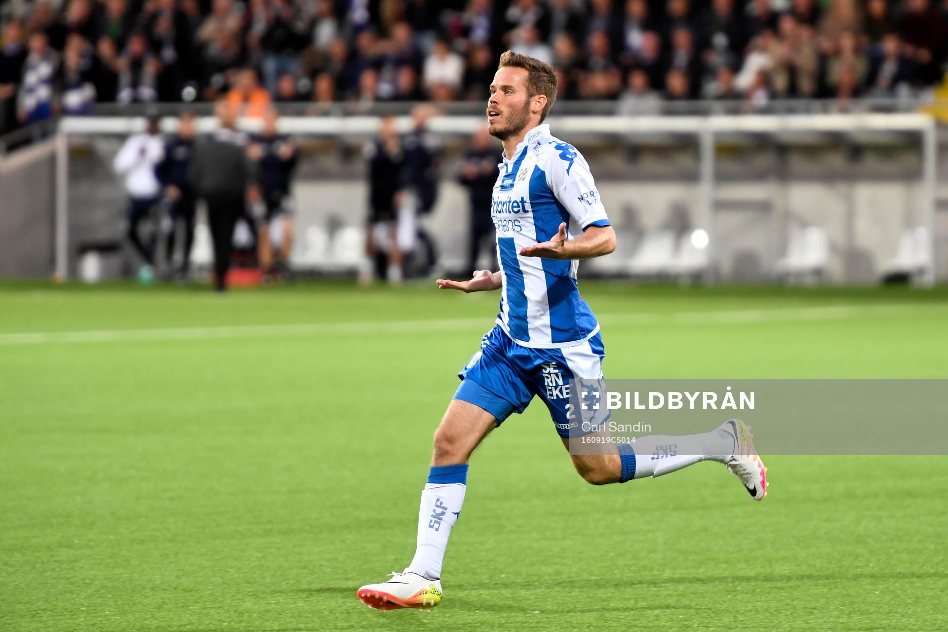 IFK Göteborgs Emil Salomonsson jublar