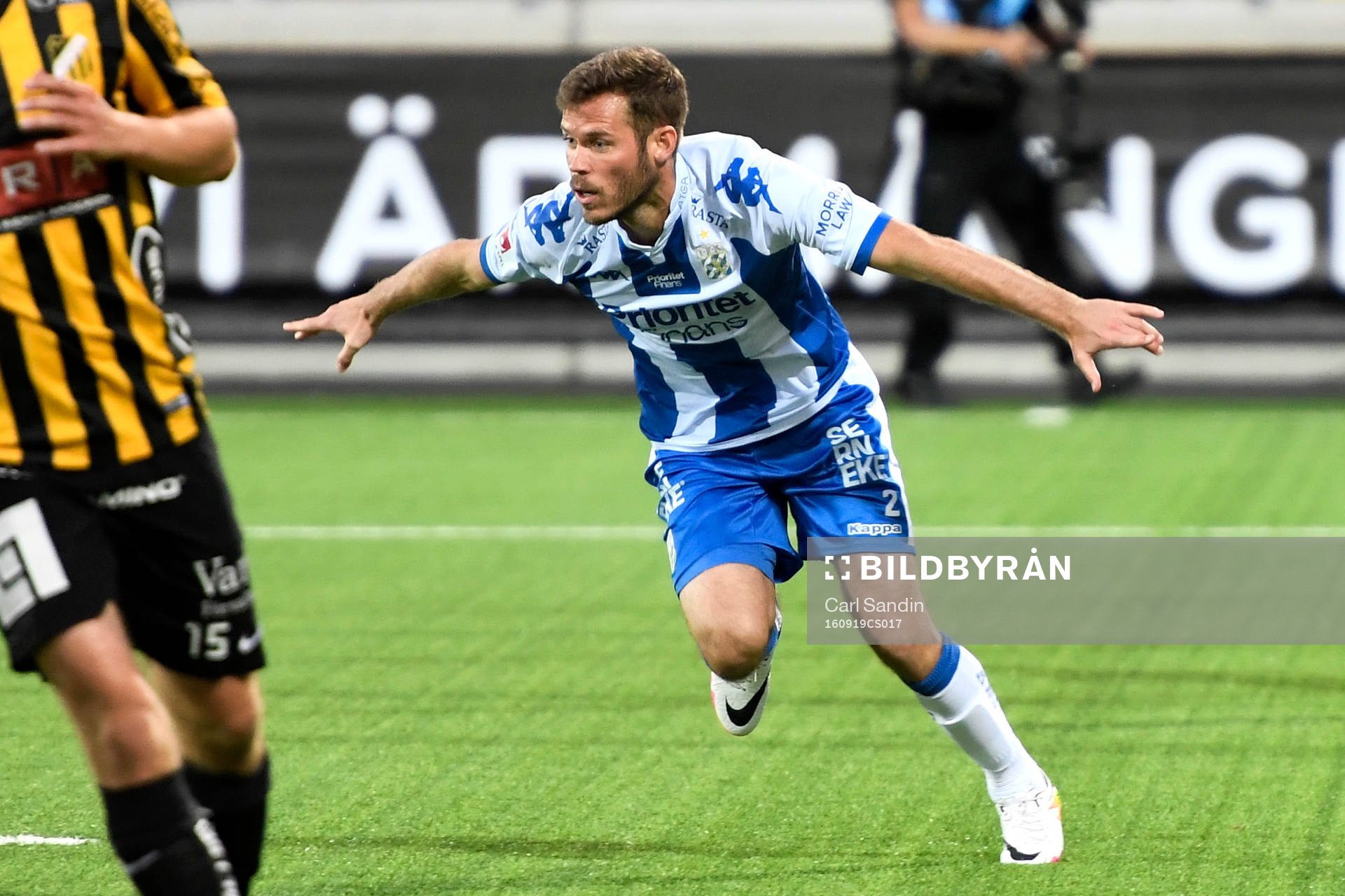 IFK Göteborgs Emil Salomonsson jublar