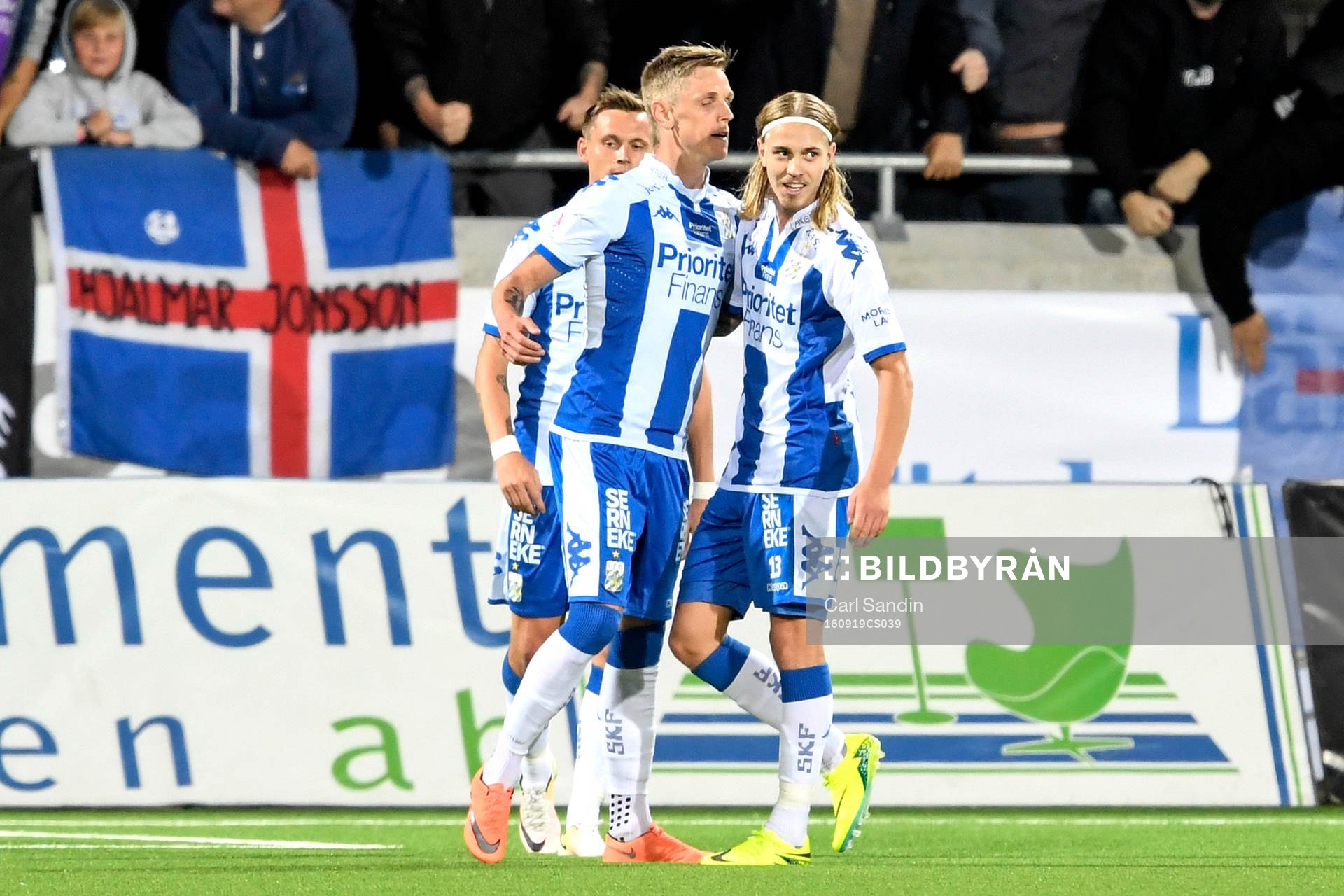 IFK Göteborgs Jakob Ankersen, Sören Rieks och Elias Mar