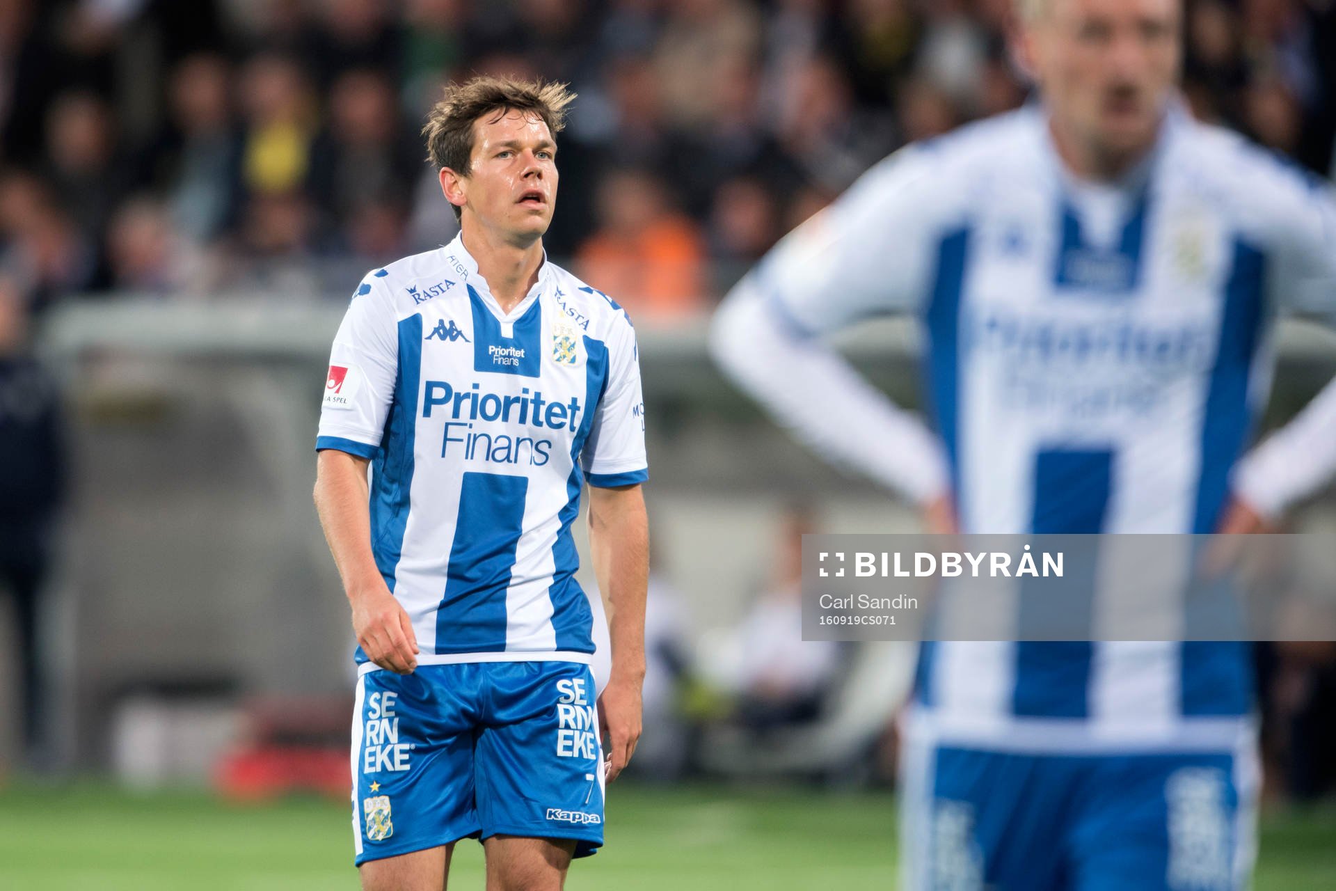IFK Göteborgs Mads Albaek deppar