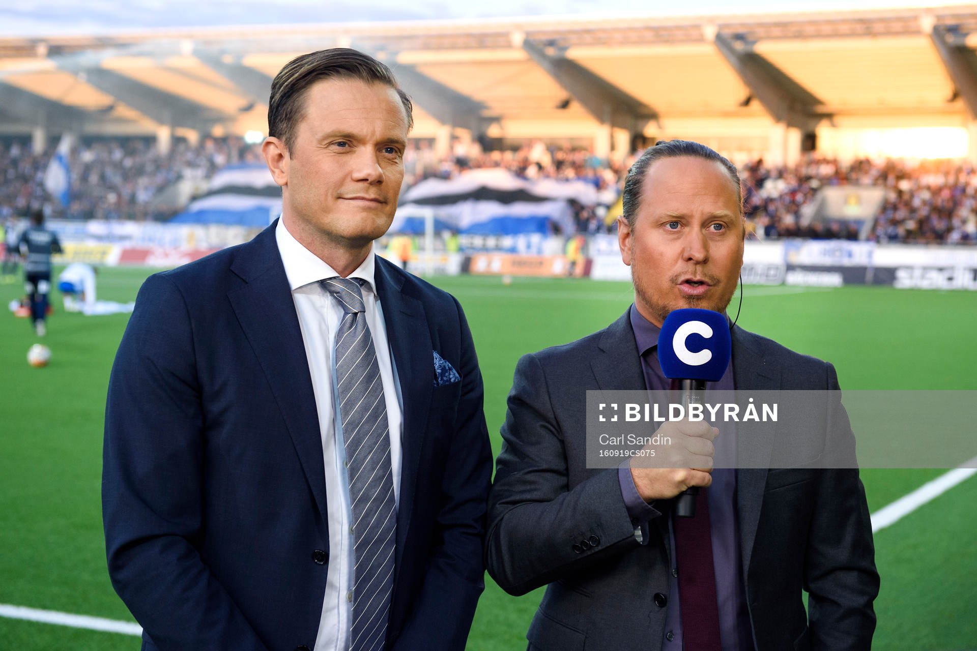 Jon Persson och Jesper Hussfelt på Cmore