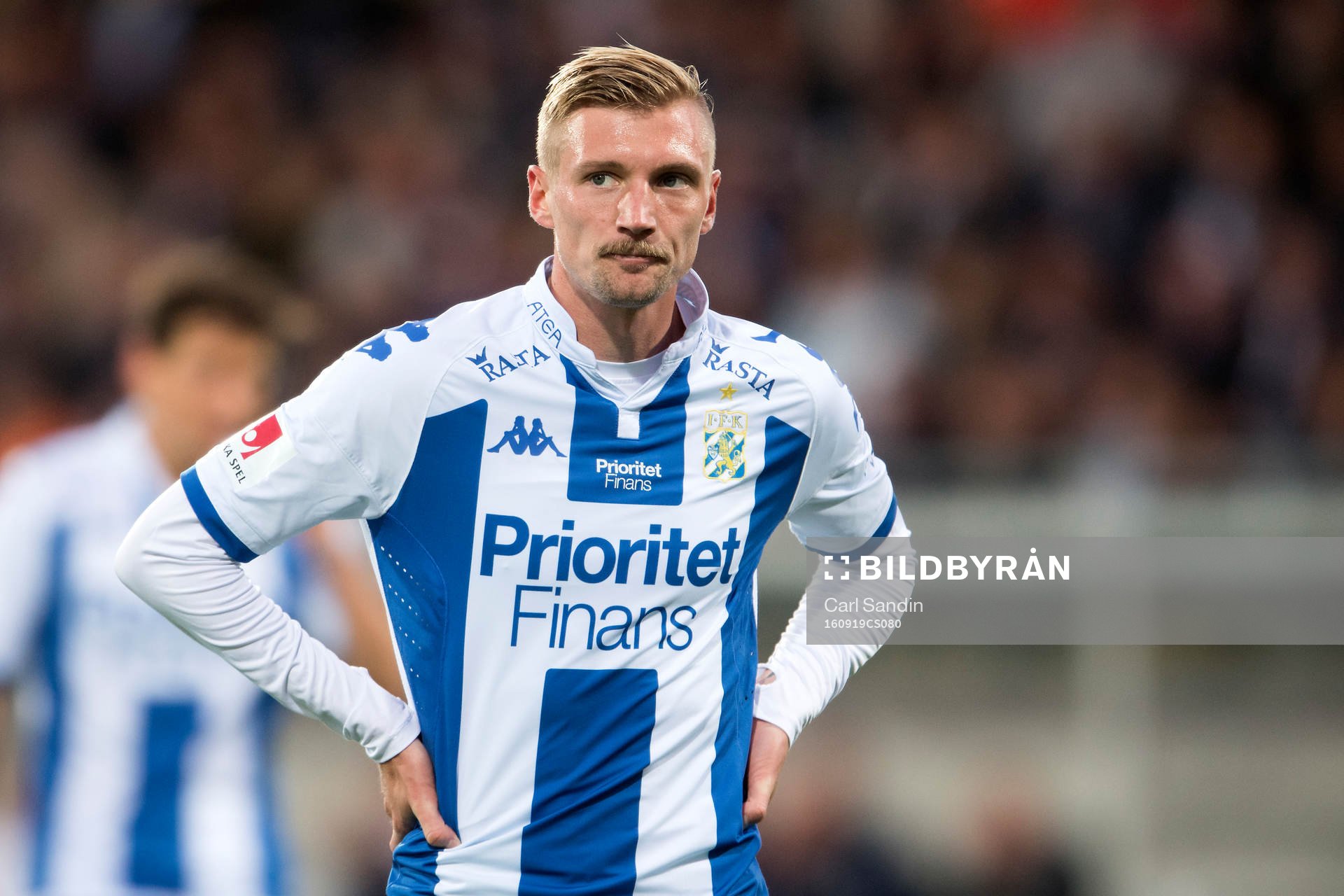IFK Göteborgs Sebastian Eriksson deppar