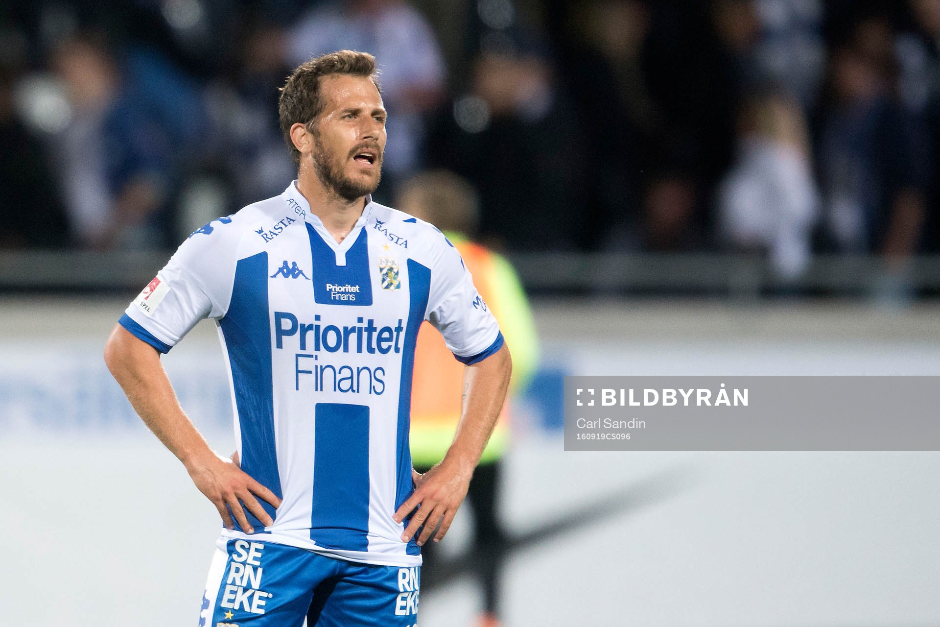 IFK Göteborgs Tobias Hysén deppar