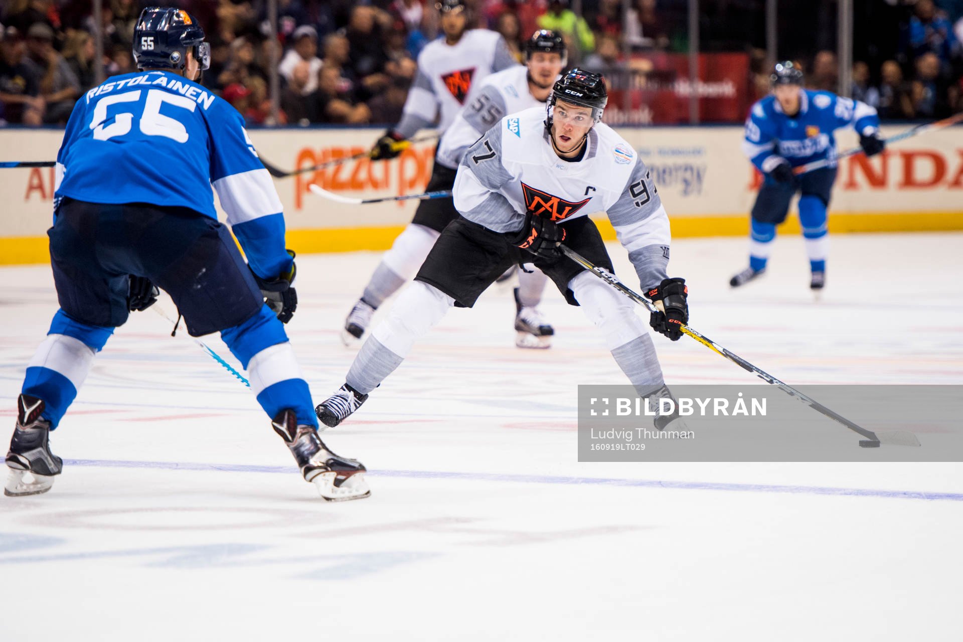 Finlands Rasmus Ristolainen och Nordamerikas Nordamerikas