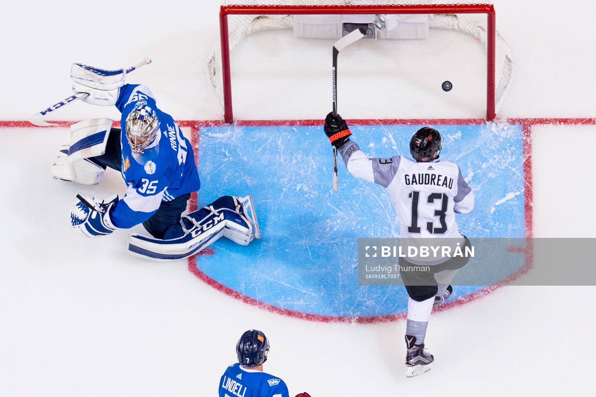 Nordamerikas Johnny Gaudreau gör 2-0 bakom Finlands