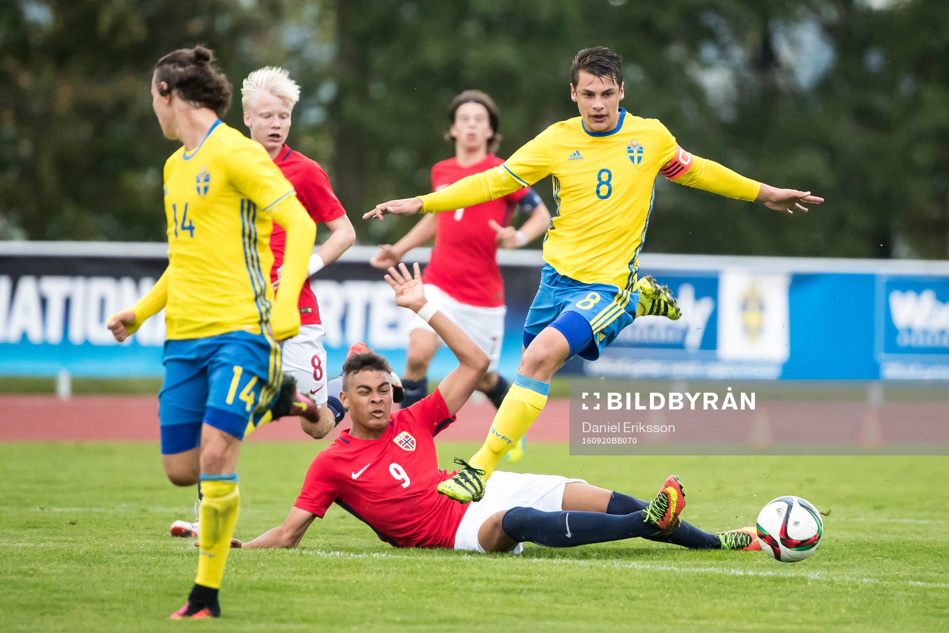 Sveriges Kevin Ackermann