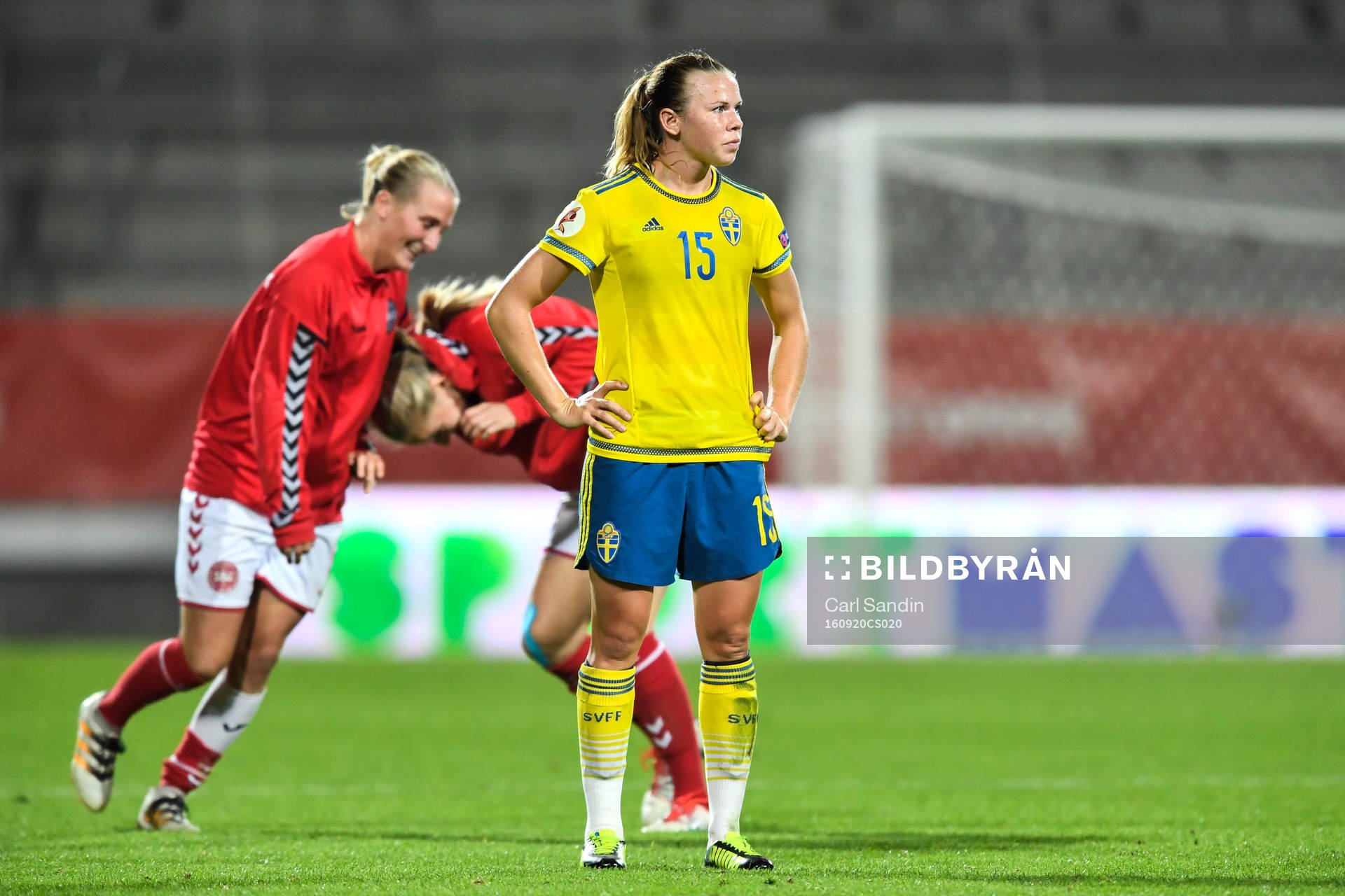 Sveriges Jessica Samuelsson deppar