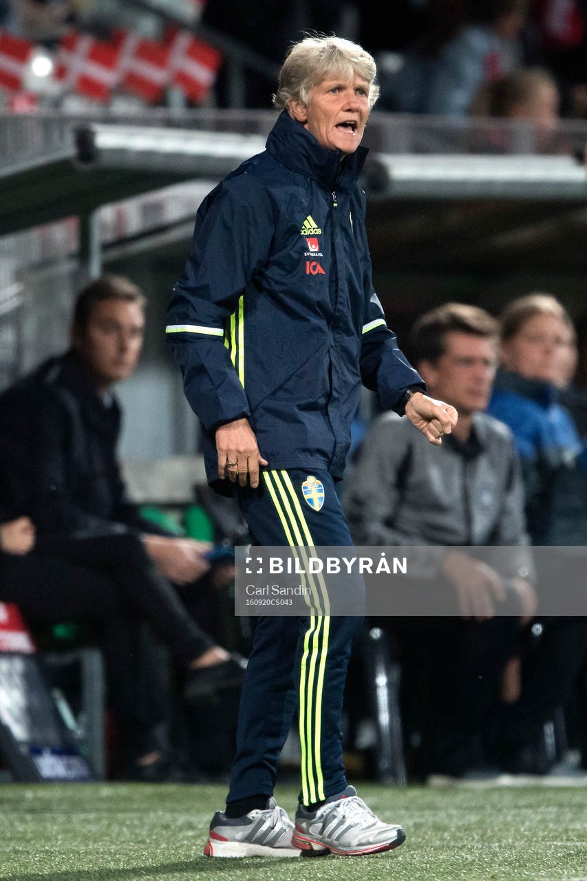 Sveriges förbundskapten Pia Sundhage