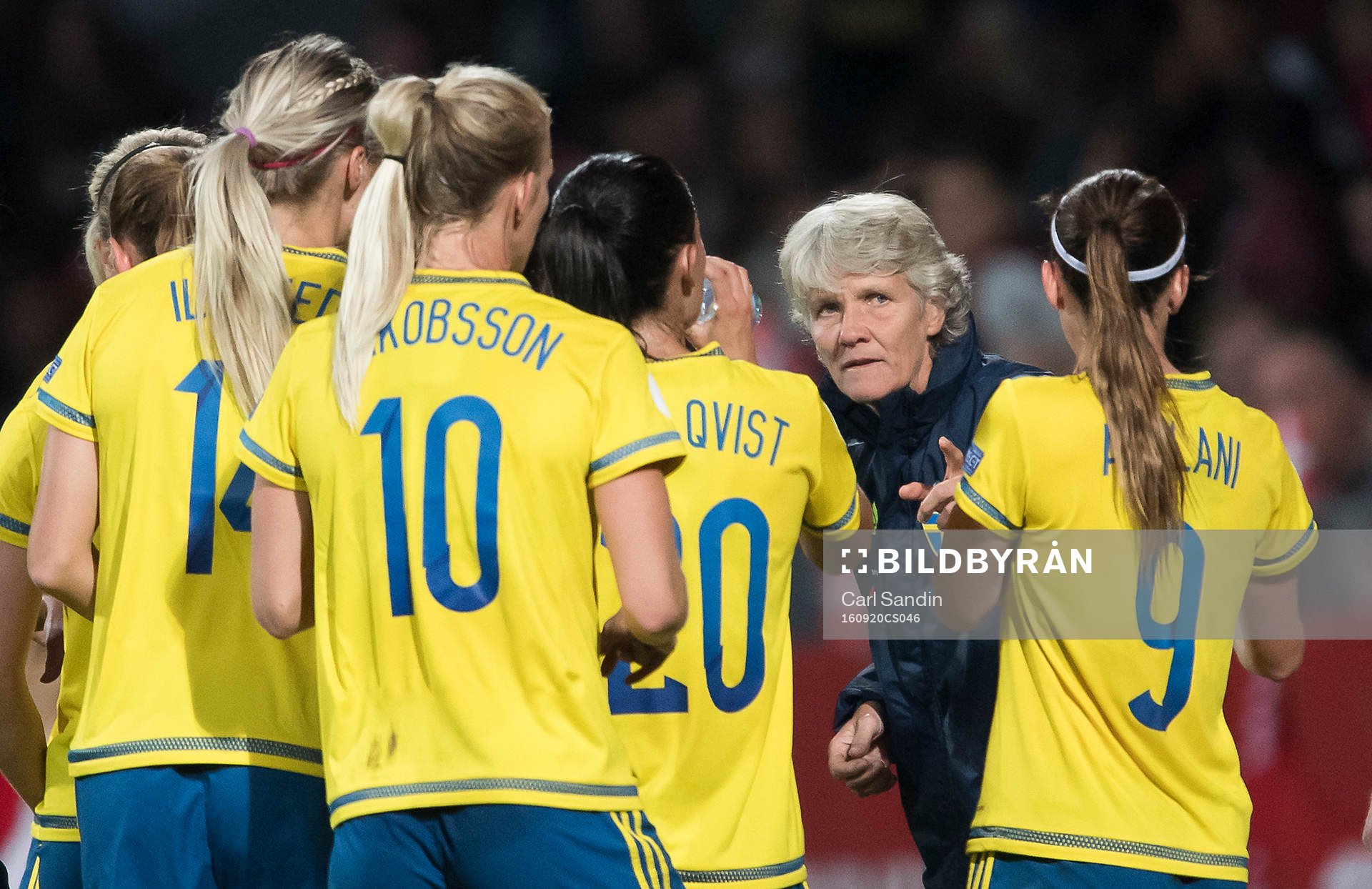 Sveriges förbundskapten Pia Sundhage