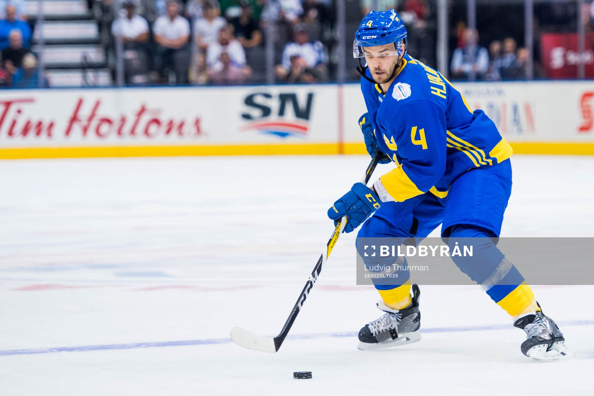 Sveriges Niklas Hjalmarsson